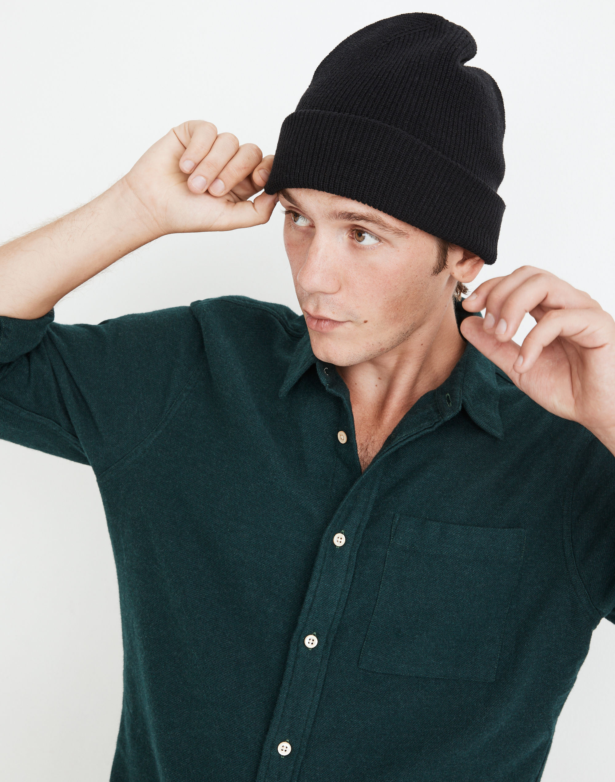 (Re)sourced Cuffed Beanie | Madewell