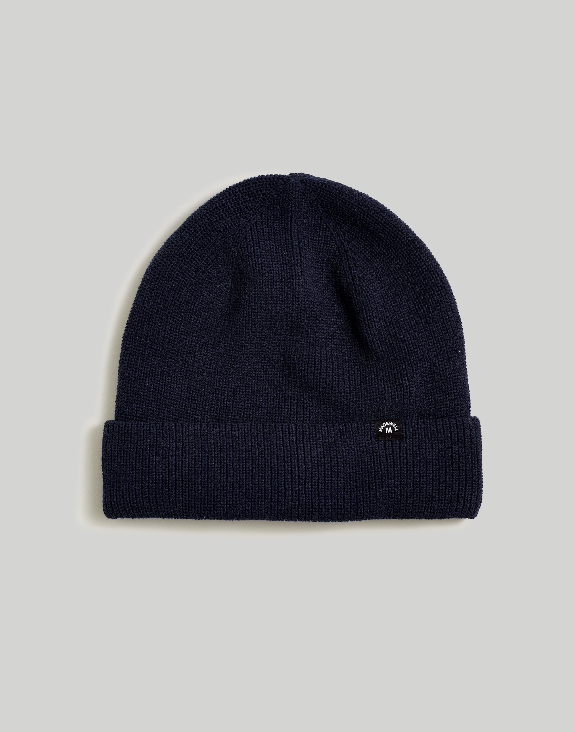 Mw (re)sourced Cuffed Beanie In Ink