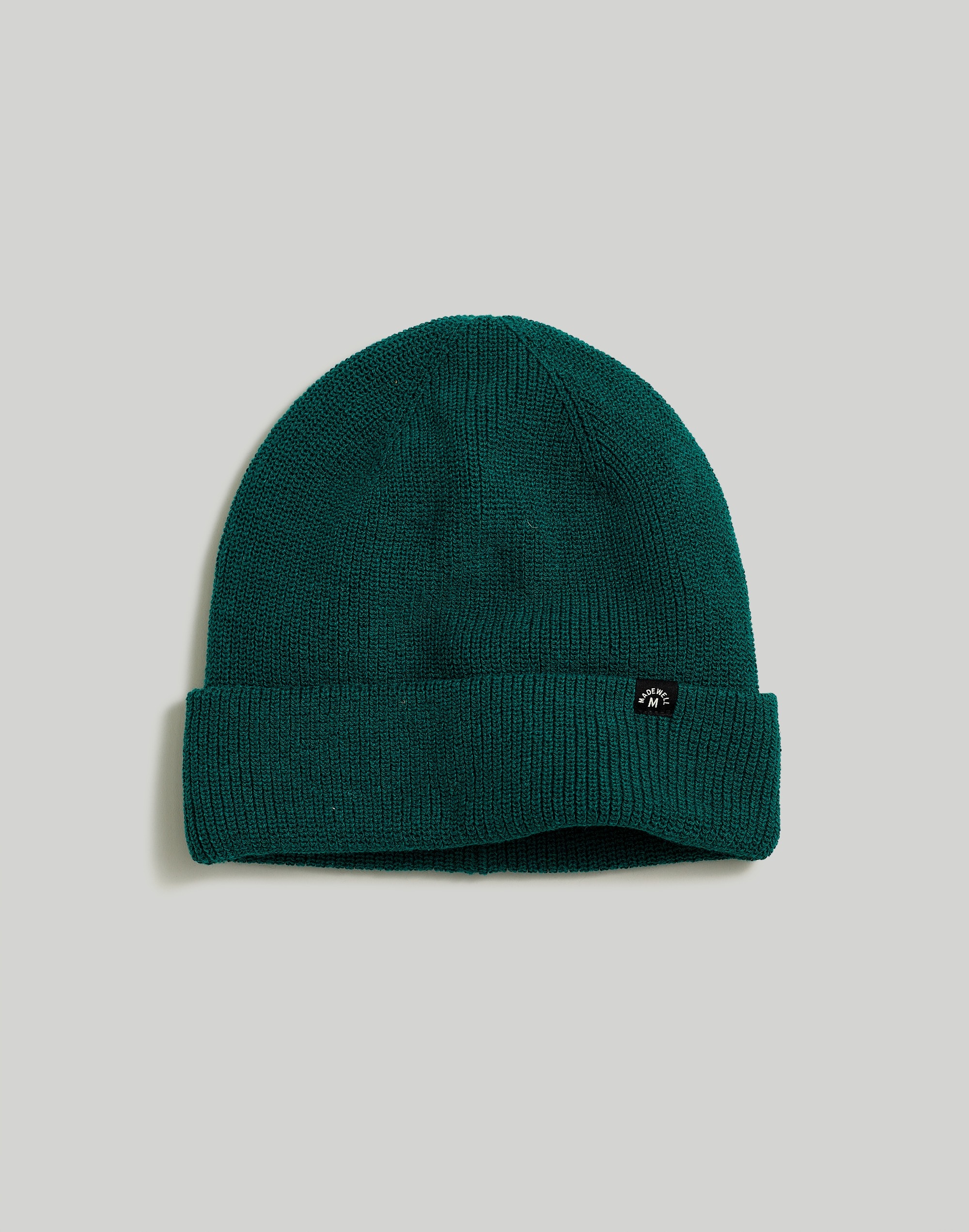 Mw (re)sourced Cuffed Beanie In Malachite