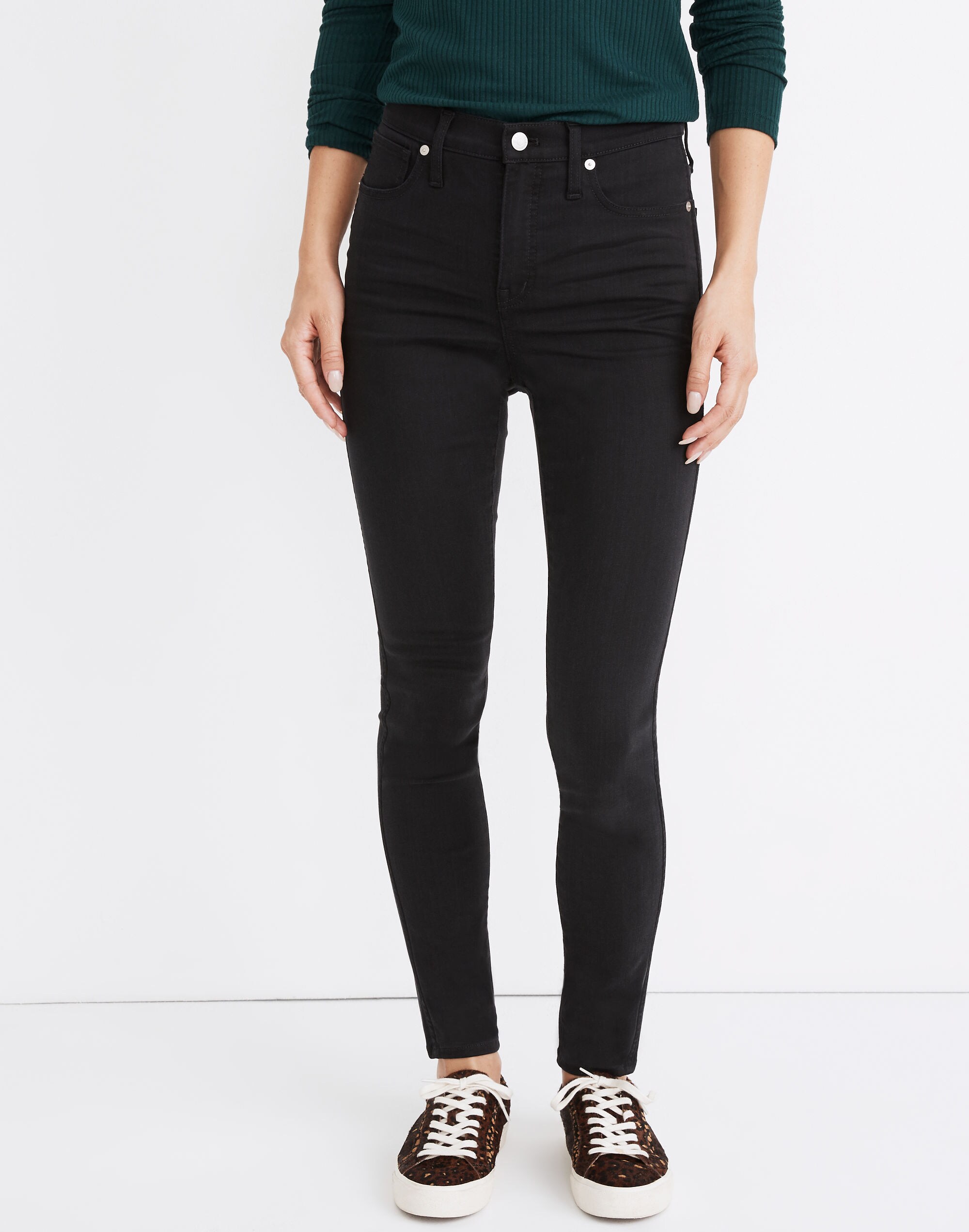 10" High-Rise Skinny Jeans Lunar Wash: TENCEL™ Denim Edition | Madewell