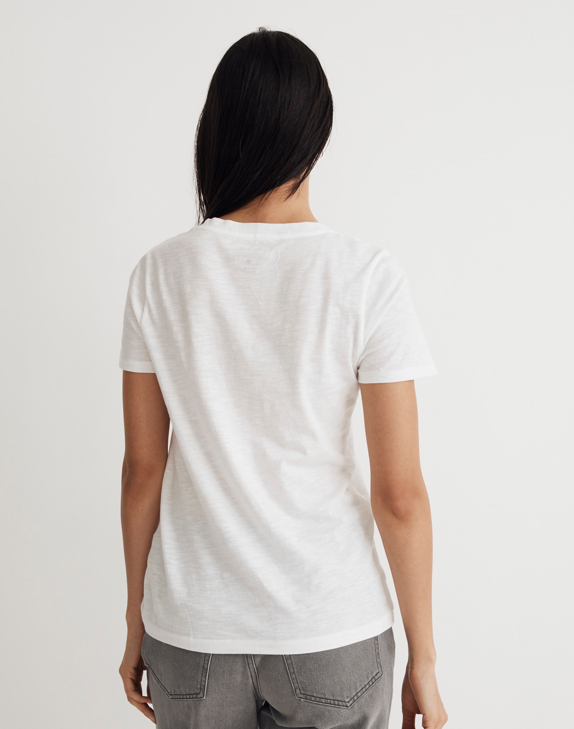 Whisper Cotton V-Neck Tee