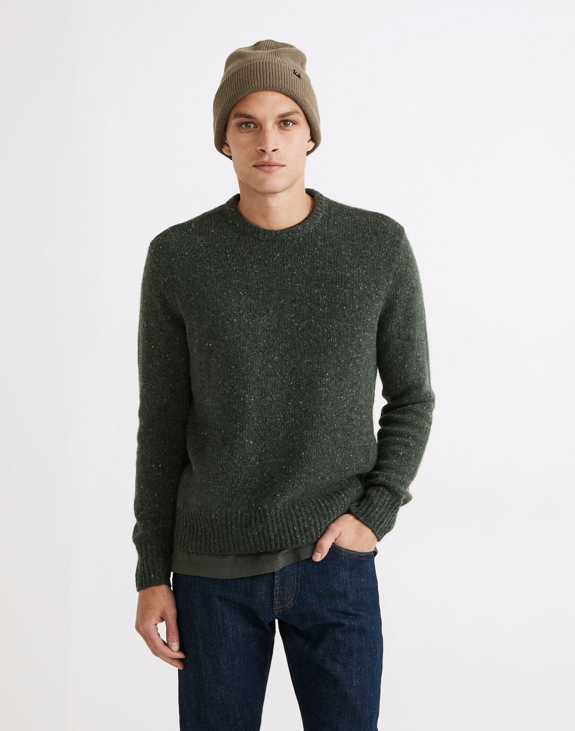 Donegal Crewneck Sweater | Madewell