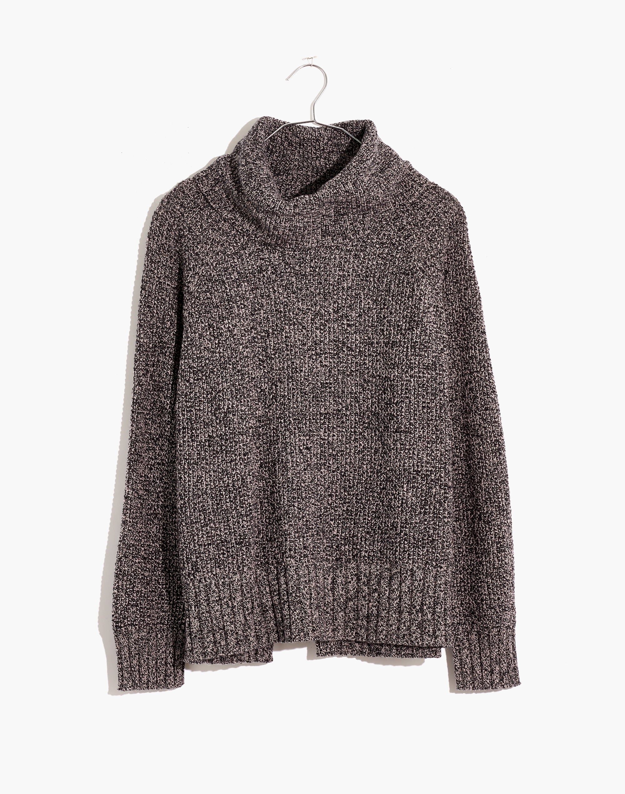 Eastbrook Turtleneck Cross-Back Sweater in Cotton-Merino Yarn | Madewell