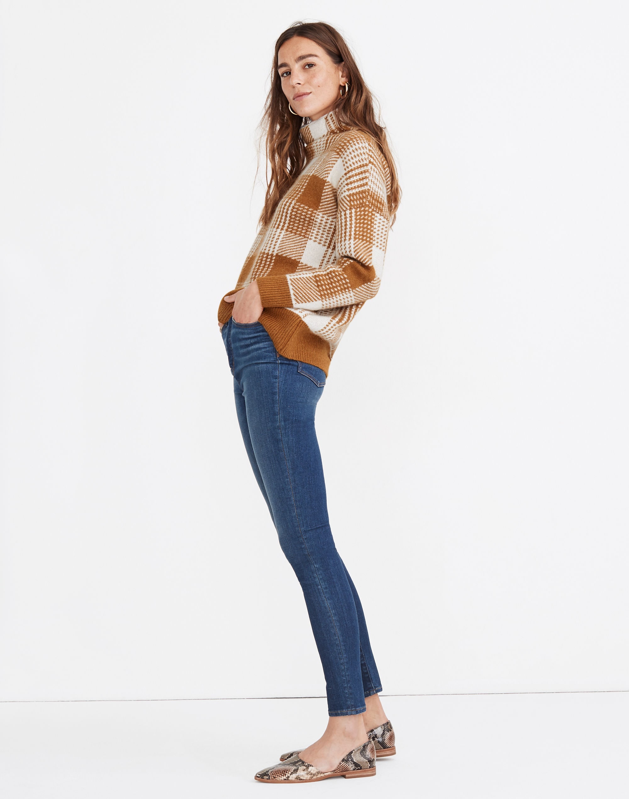 Madewell mockneck deals sweater tunic