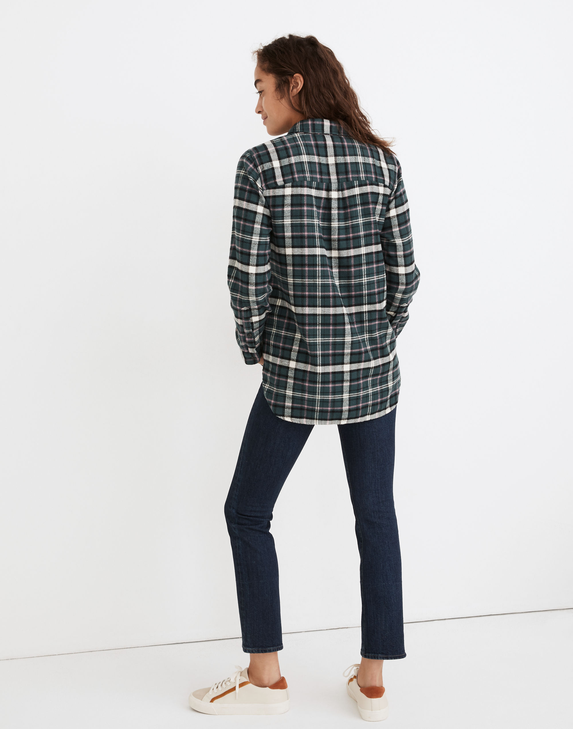 Flannel Classic Ex-Boyfriend Shirt Baywood Plaid | Madewell