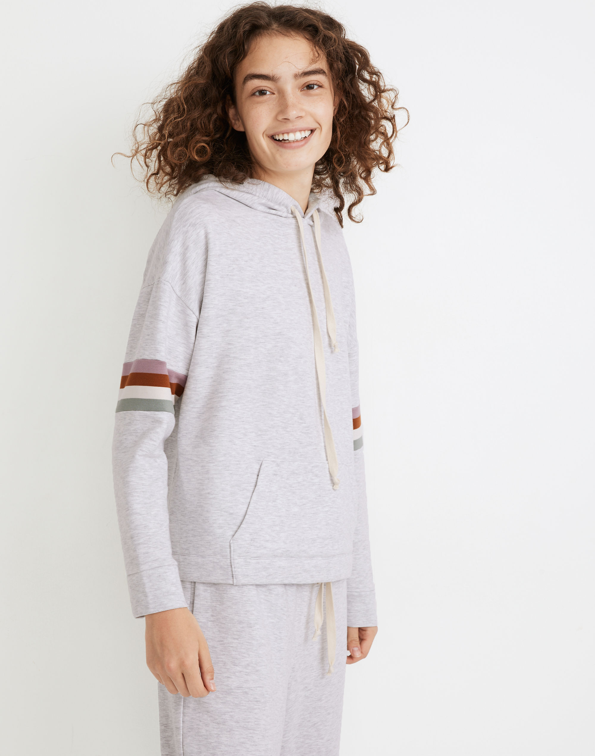 MWL Superbrushed Easygoing Hoodie Sweatshirt | Madewell