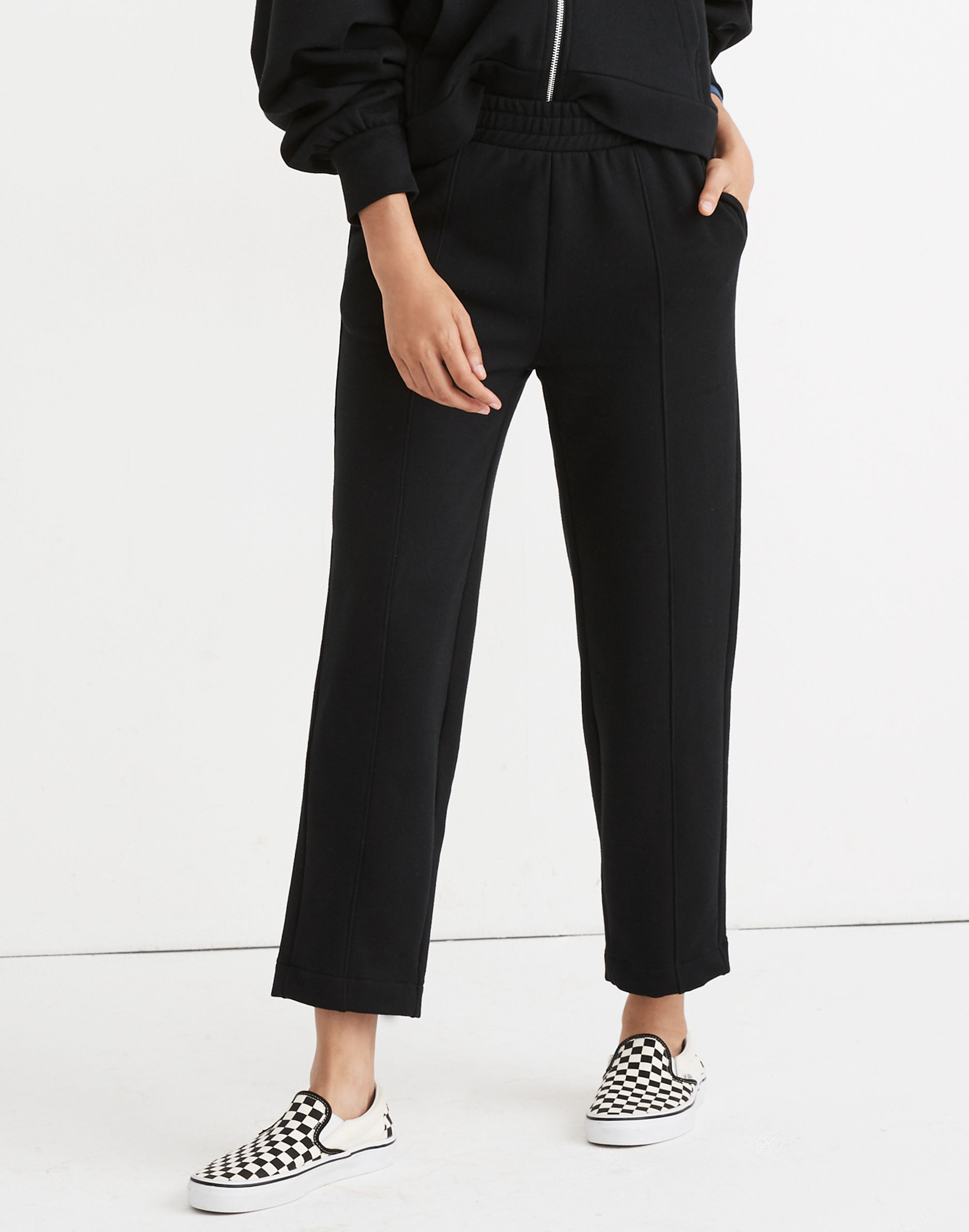 MWL Ribbed Seamed Sweatpants | Madewell