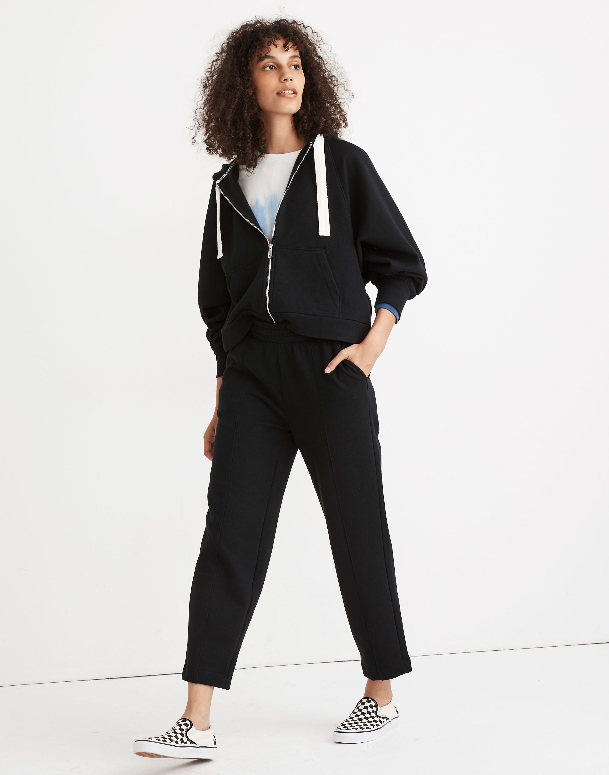 MWL Ribbed Seamed Sweatpants | Madewell