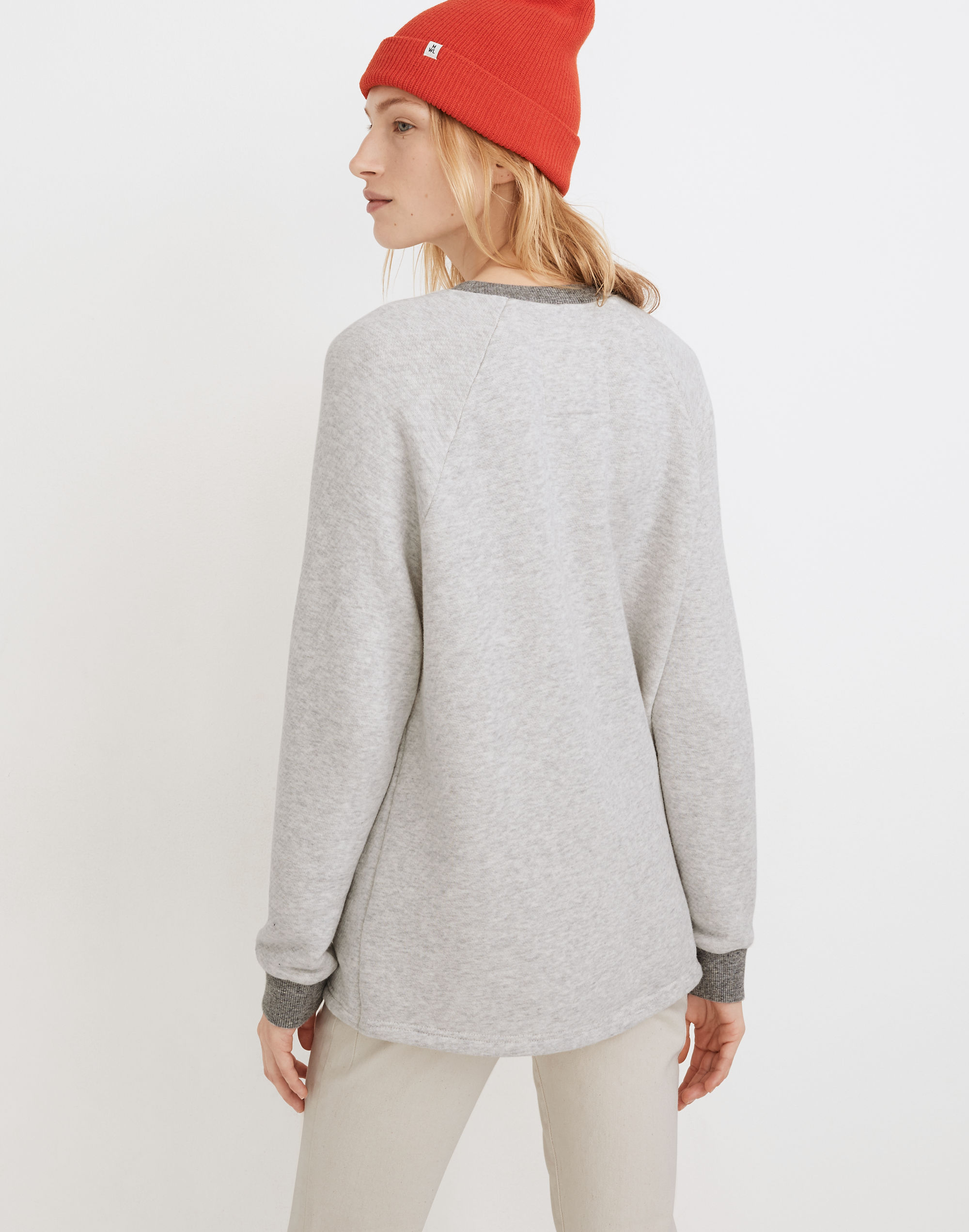 MWL Airyterry Oversized Sweatshirt | Madewell