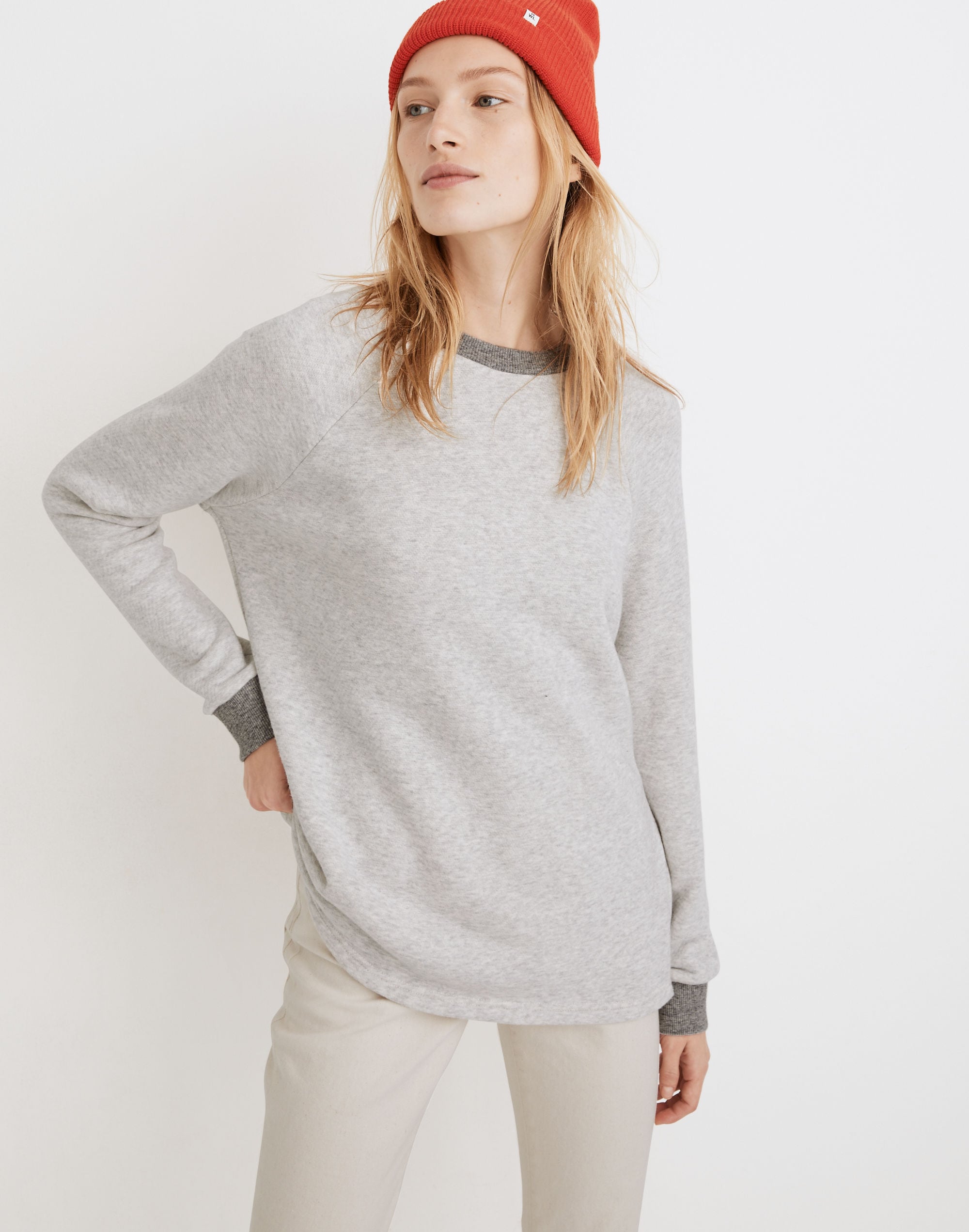 MWL Airyterry Oversized Sweatshirt | Madewell