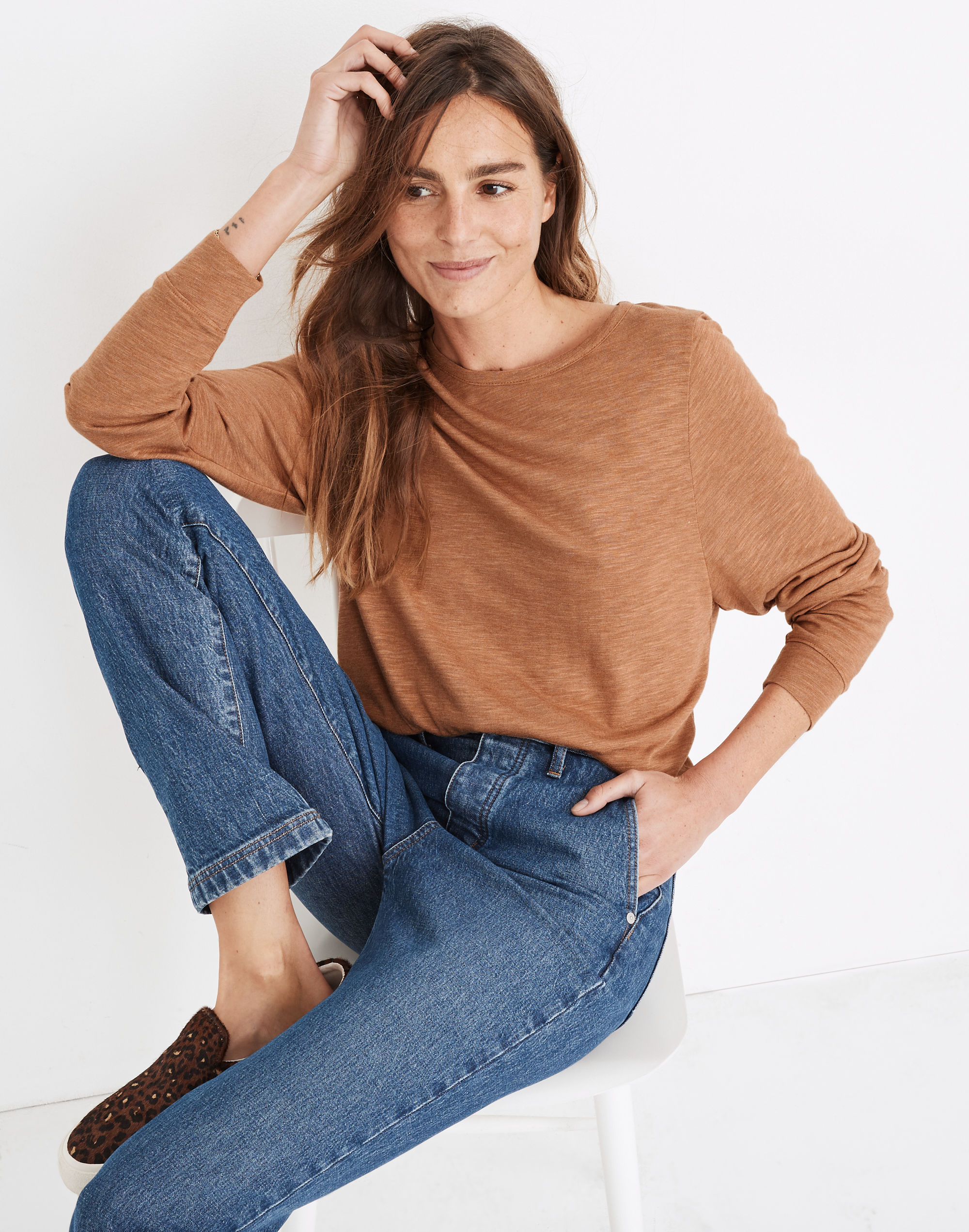 Highpoint Dolman-Sleeve Tee | Madewell