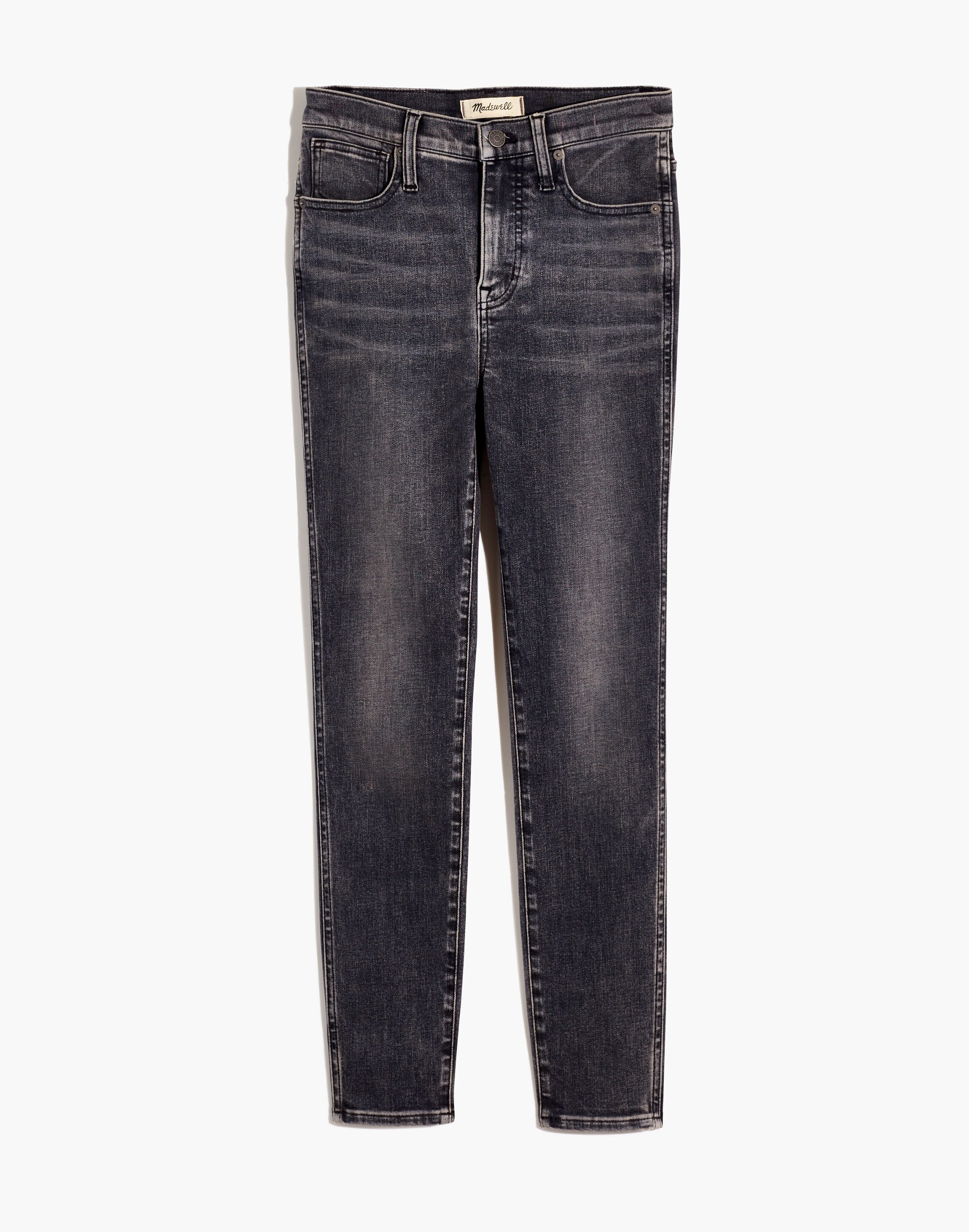 10" High-Rise Skinny Crop Jeans in Oakwood Wash | Madewell