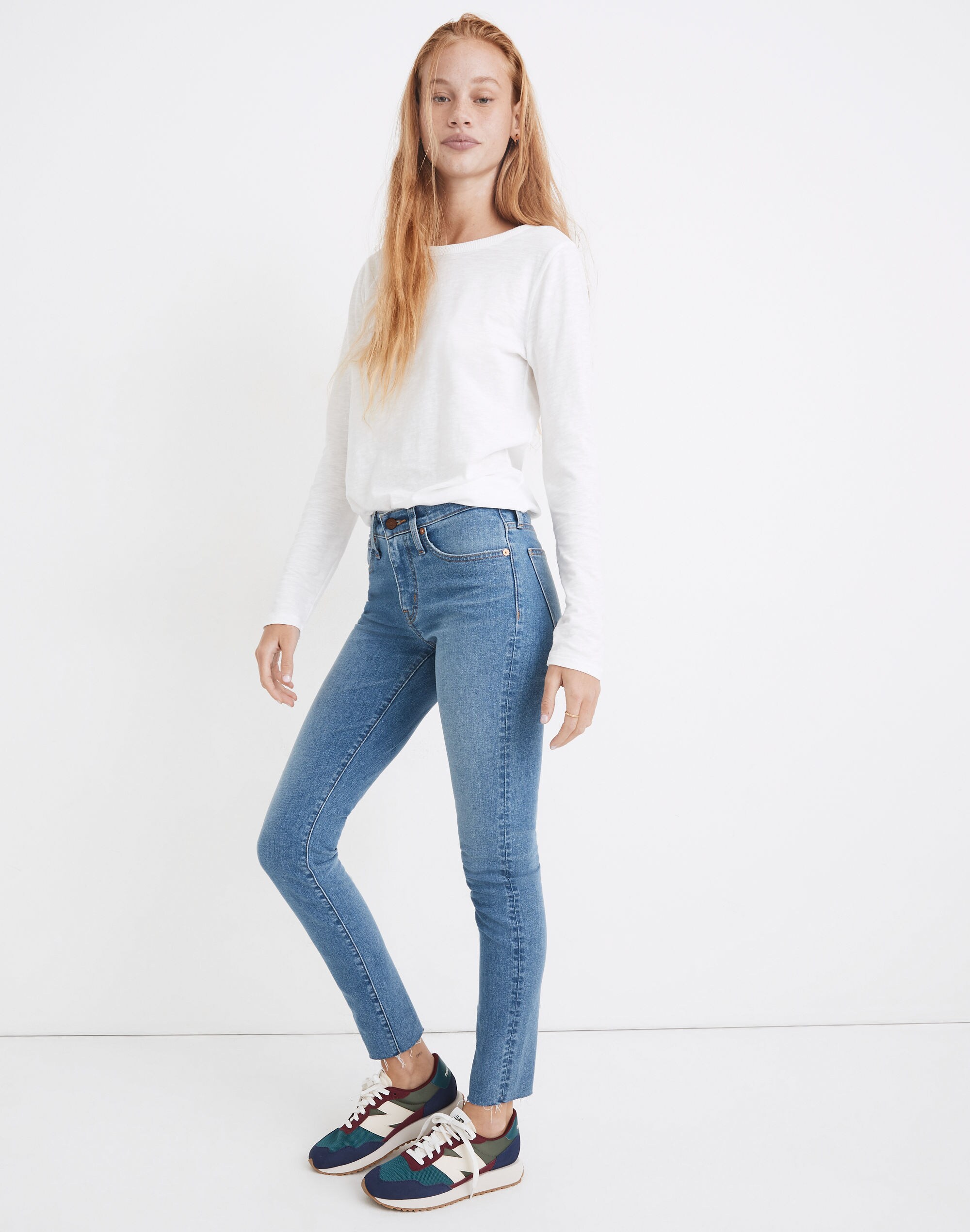 9" Mid-Rise Skinny Jeans Krasner Wash: TENCEL™ Denim Edition | Madewell