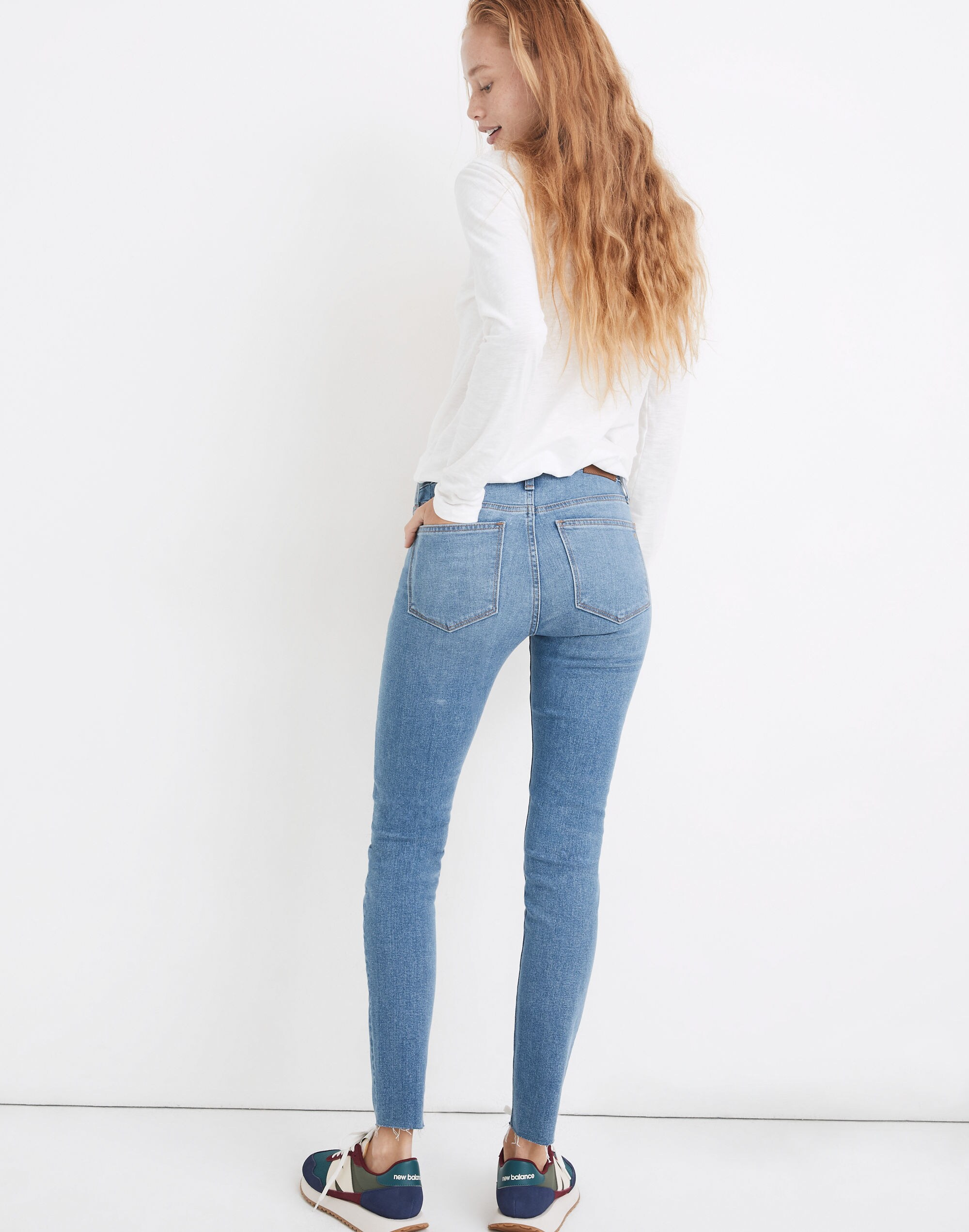 9" Mid-Rise Skinny Jeans Krasner Wash: TENCEL™ Denim Edition | Madewell