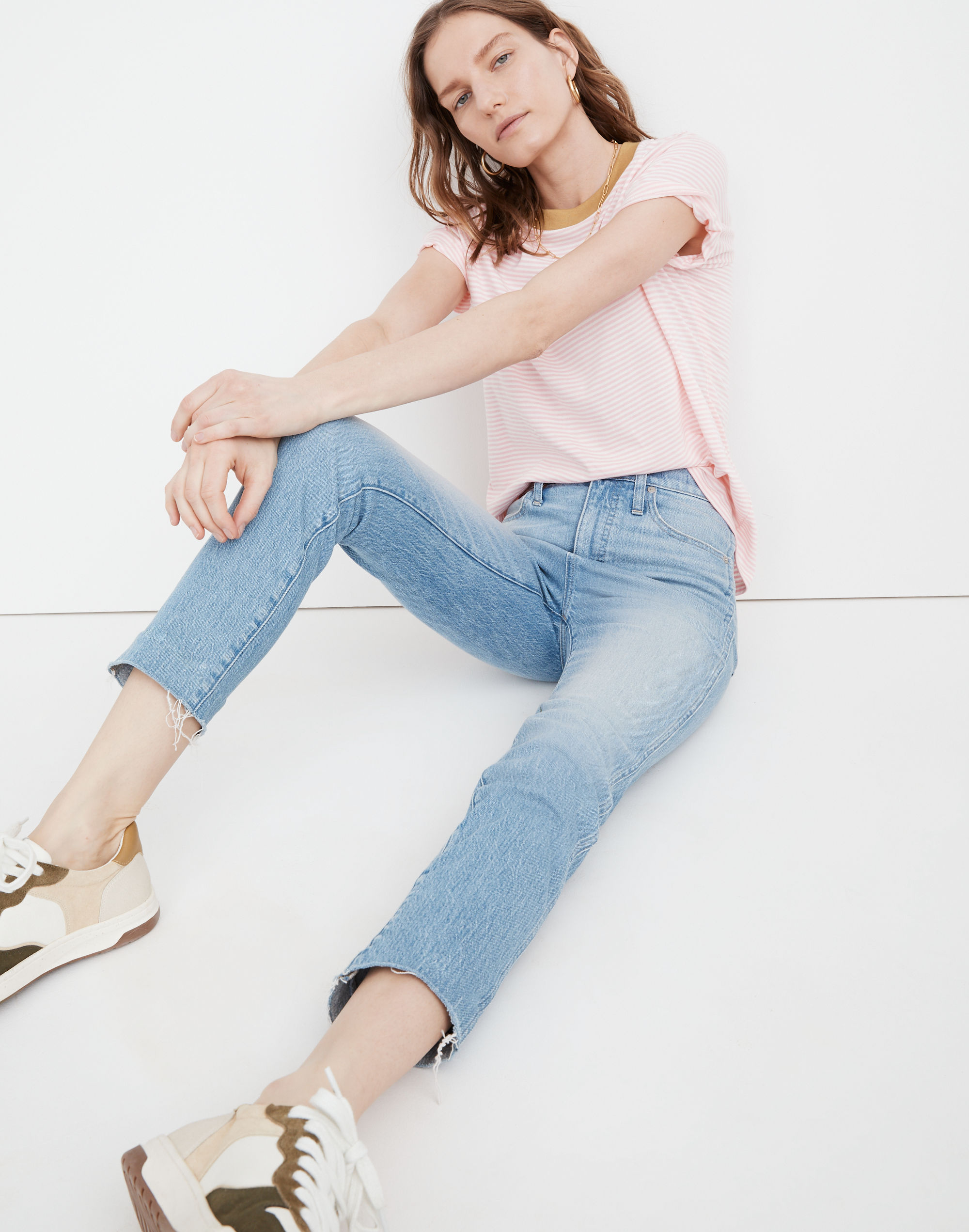 Stovepipe Jeans in Devoe Wash: Raw-Hem Edition | Madewell