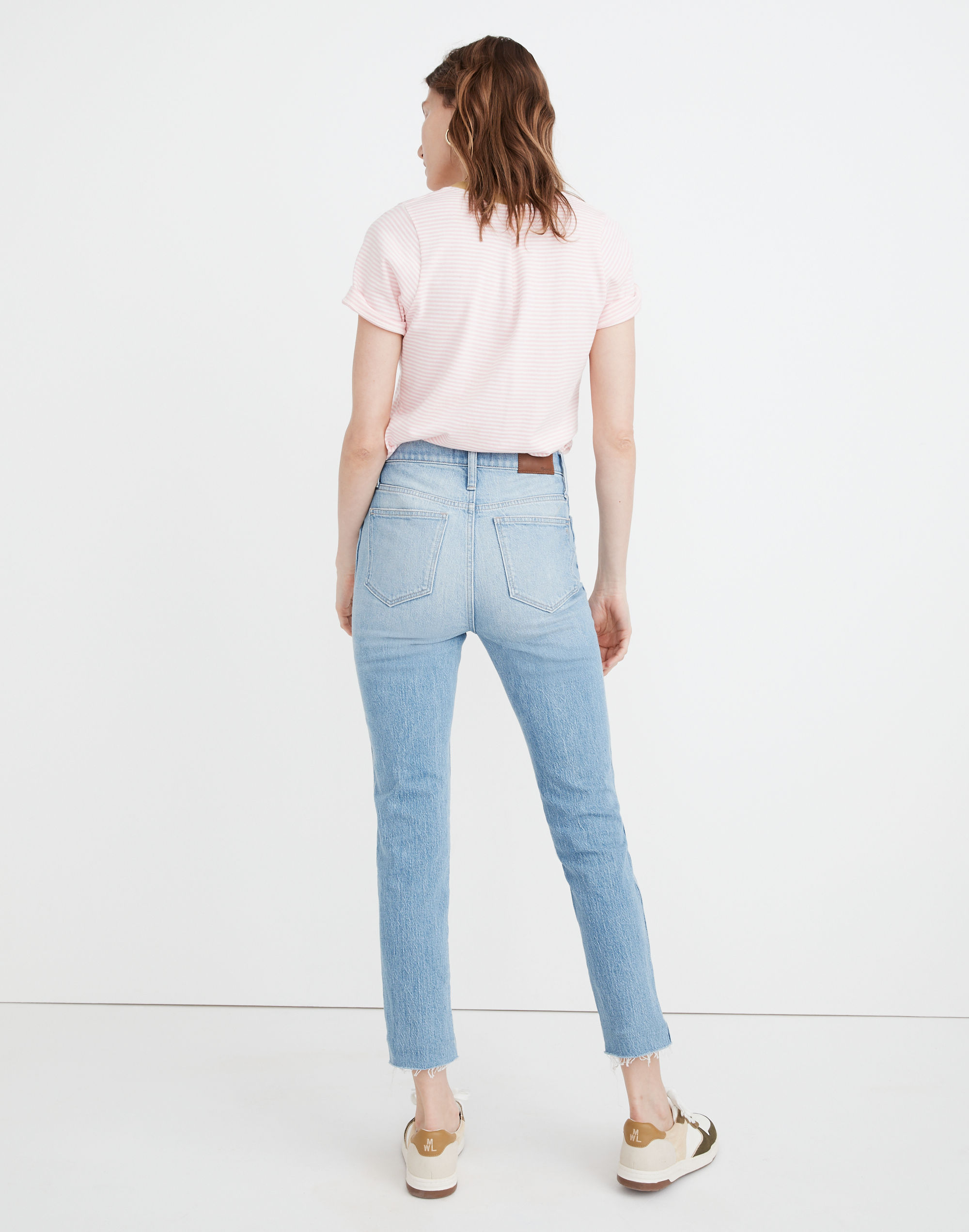 Stovepipe Jeans in Devoe Wash: Raw-Hem Edition | Madewell