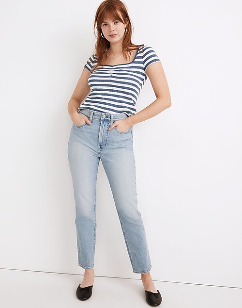 Women's Petite Curvy Jeans: Denim