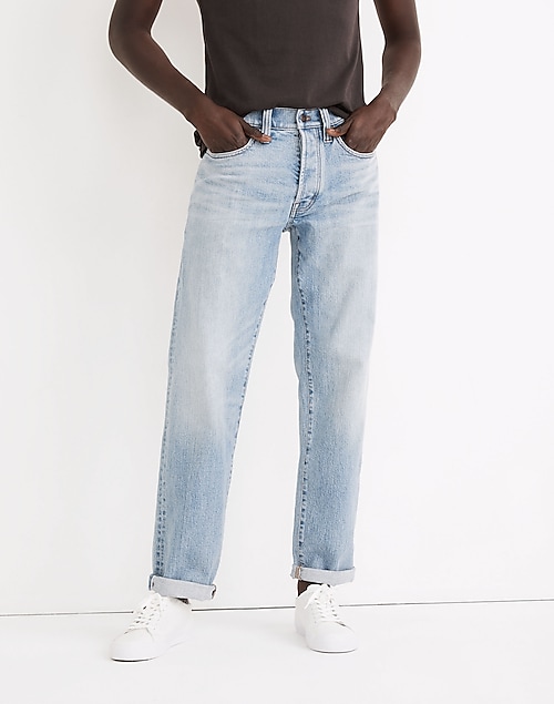 Relaxed Straight Flex Selvedge Wyndham Jeans Wash in Authentic