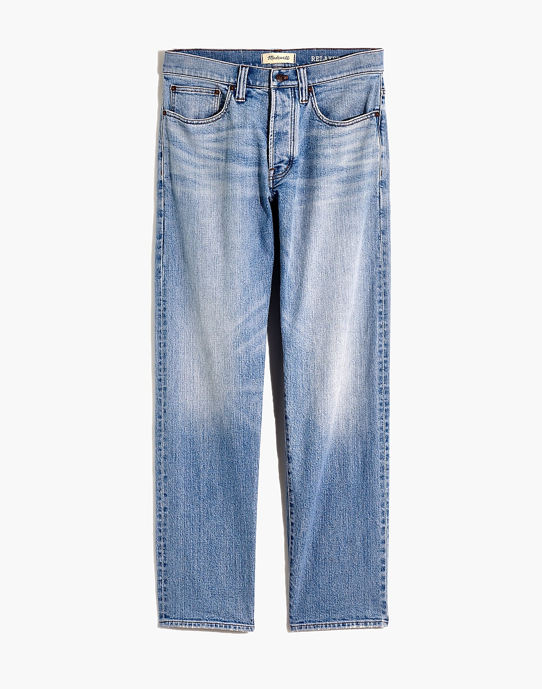 Relaxed Straight Authentic Flex in Wash Wyndham Selvedge Jeans