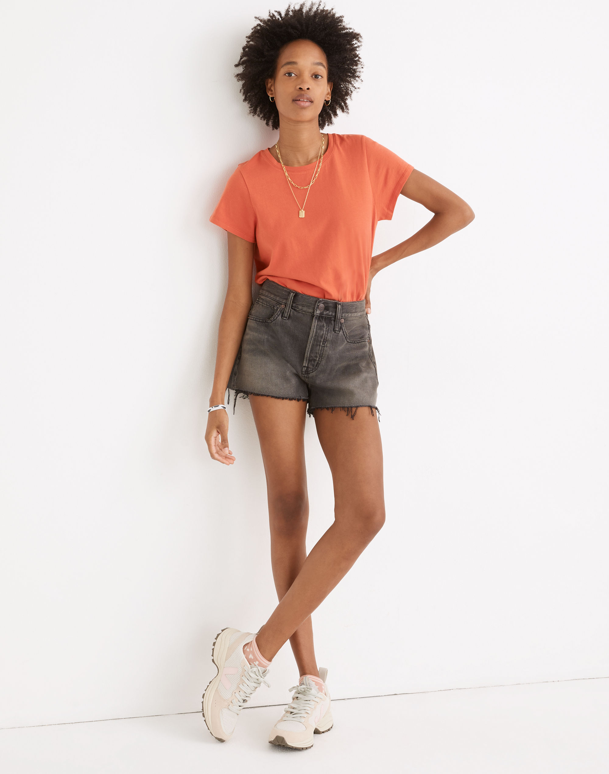 Relaxed Denim Shorts Bienville Wash | Madewell