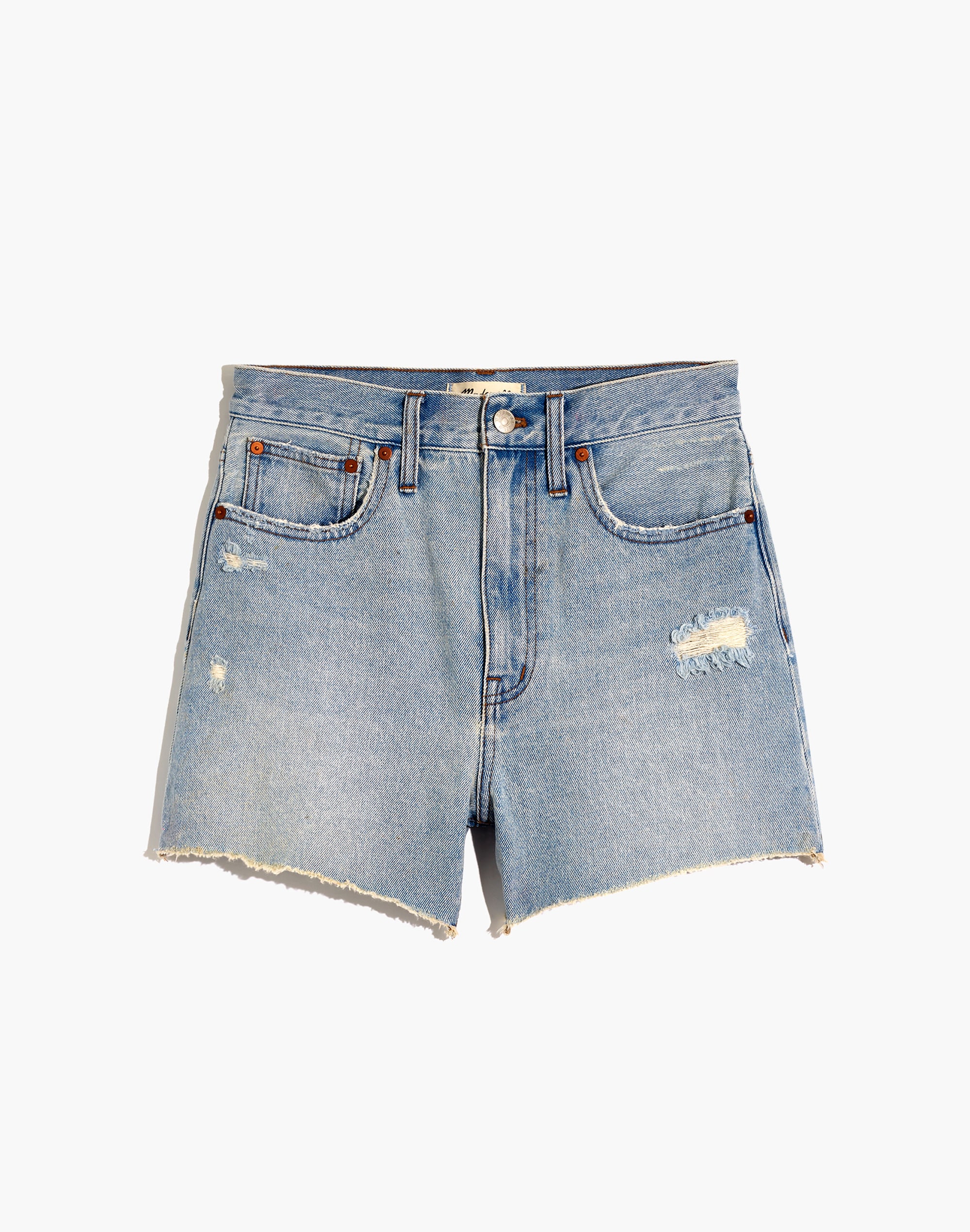 The Momjean Short Byers Wash: Ripped Edition | Madewell