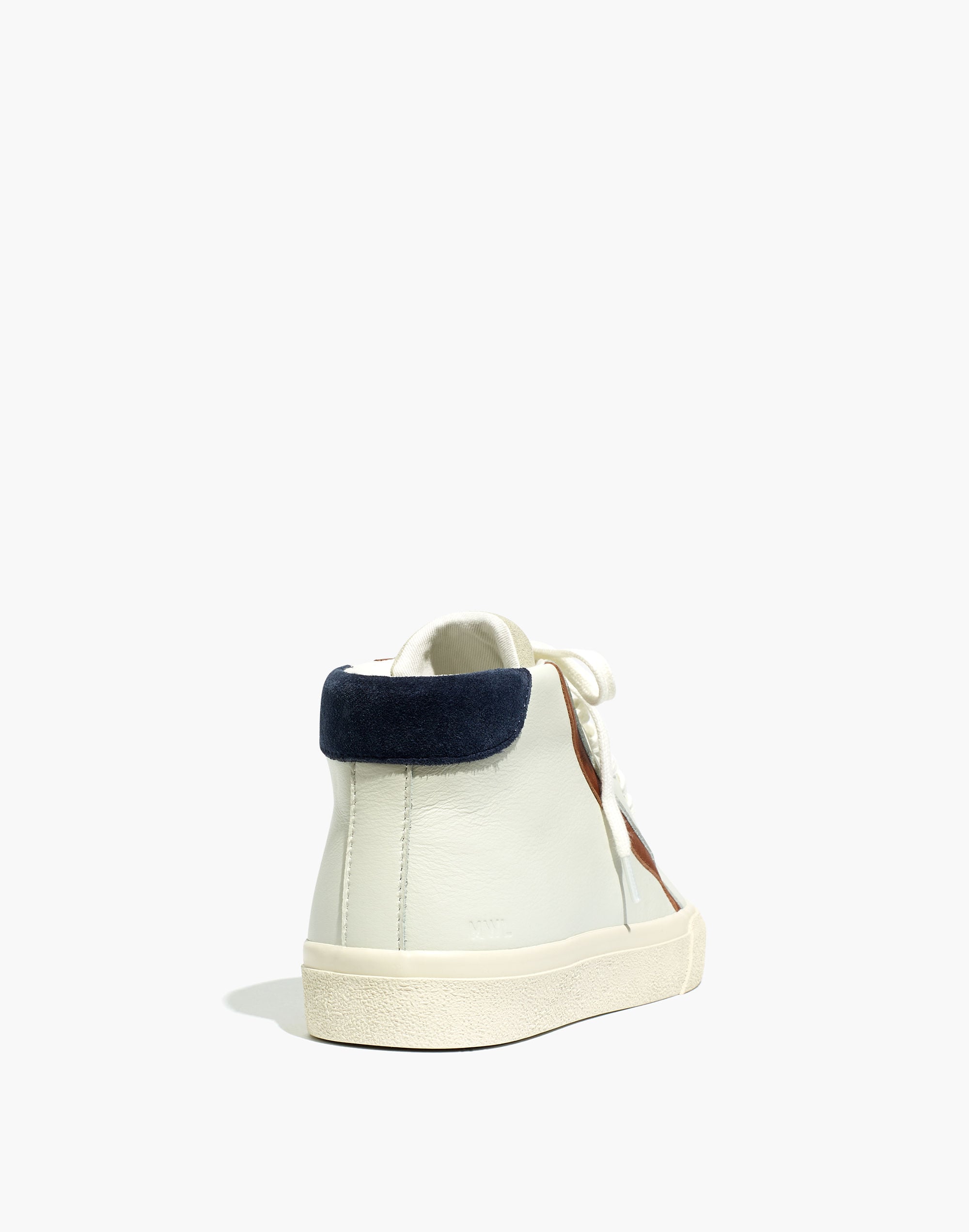 Sidewalk High-Top Sneakers in Colorblock Leather | Madewell