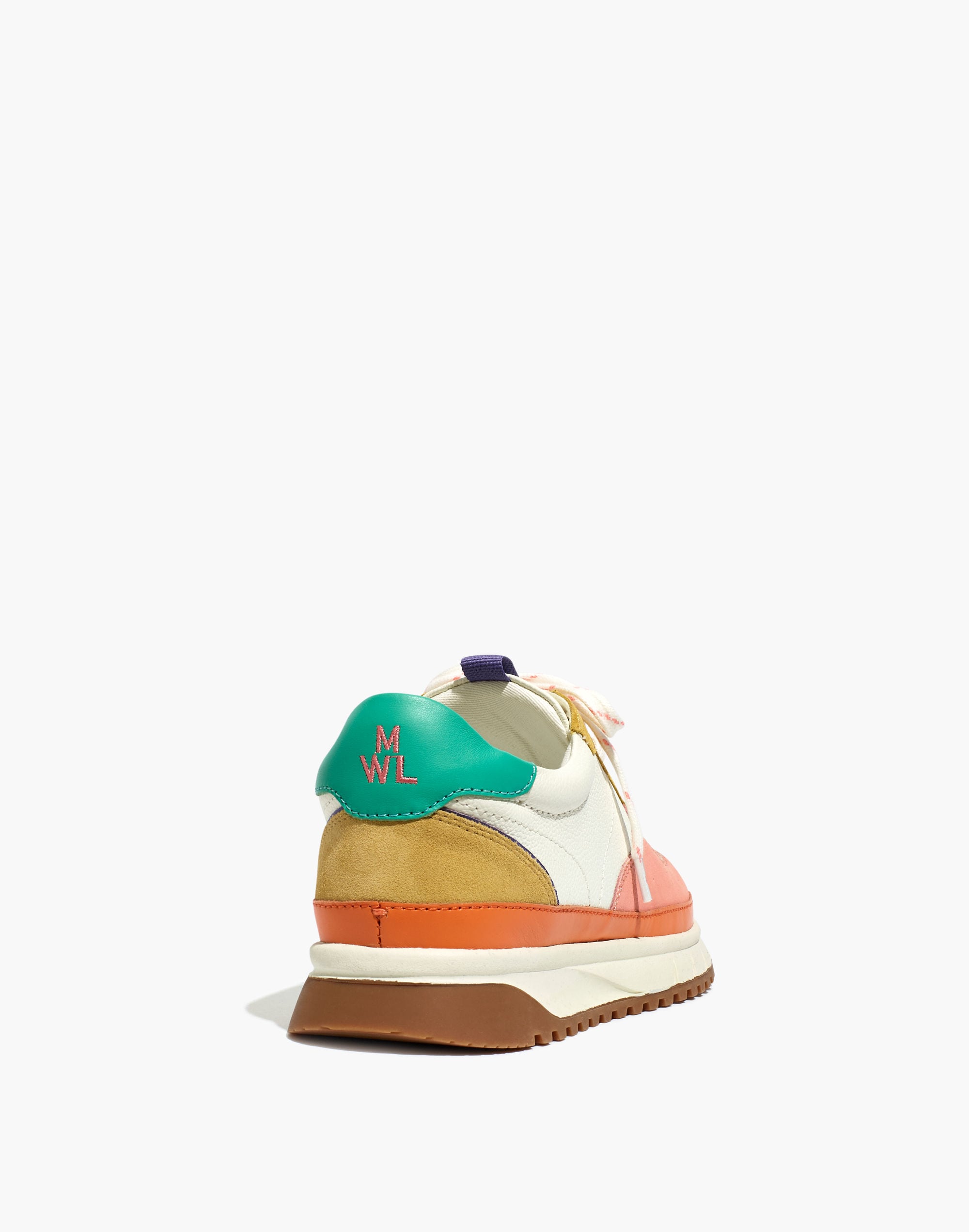 Kickoff Trainer Sneakers Colorblock Leather | Madewell