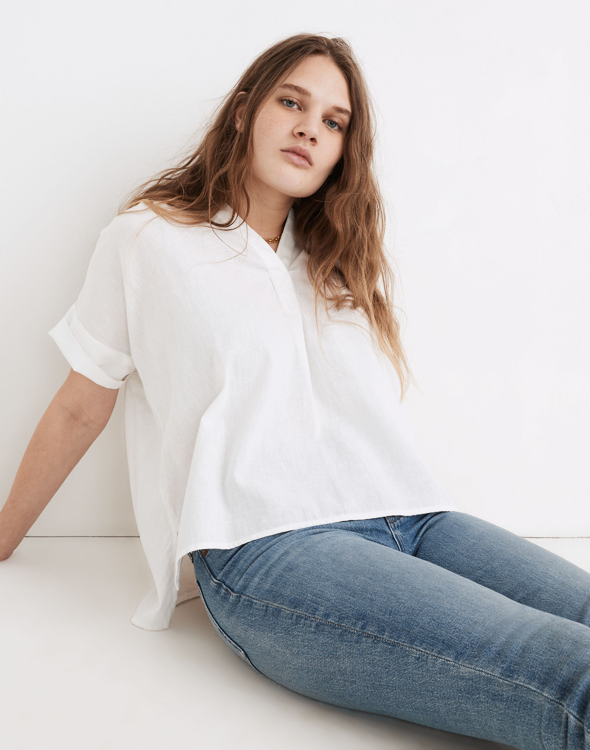 (Re)sponsible Lakeline Popover Shirt | Madewell