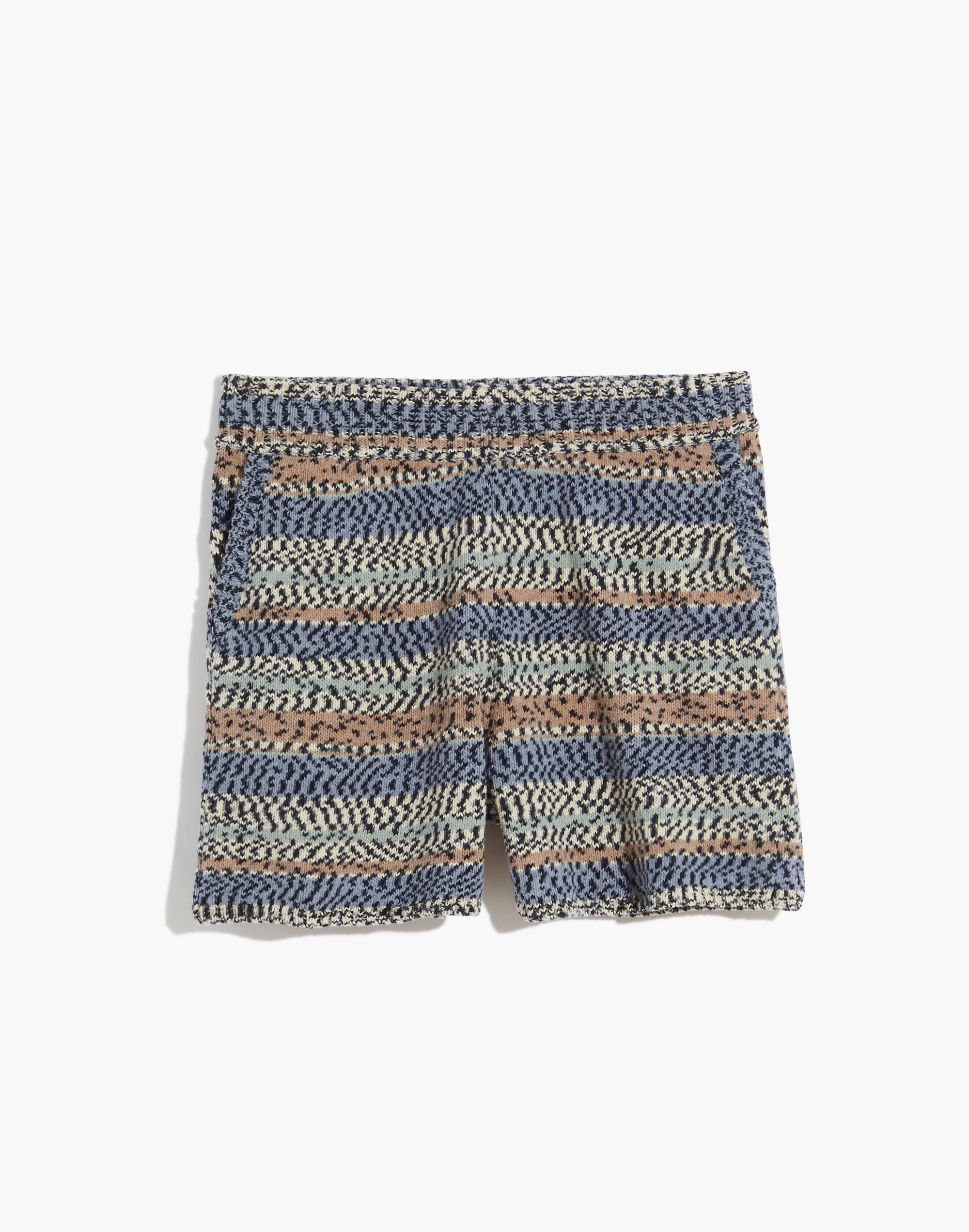 Broadway Sweater Shorts Stripe | Madewell