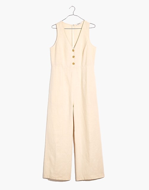 Zara + Jumpsuit with Buttons