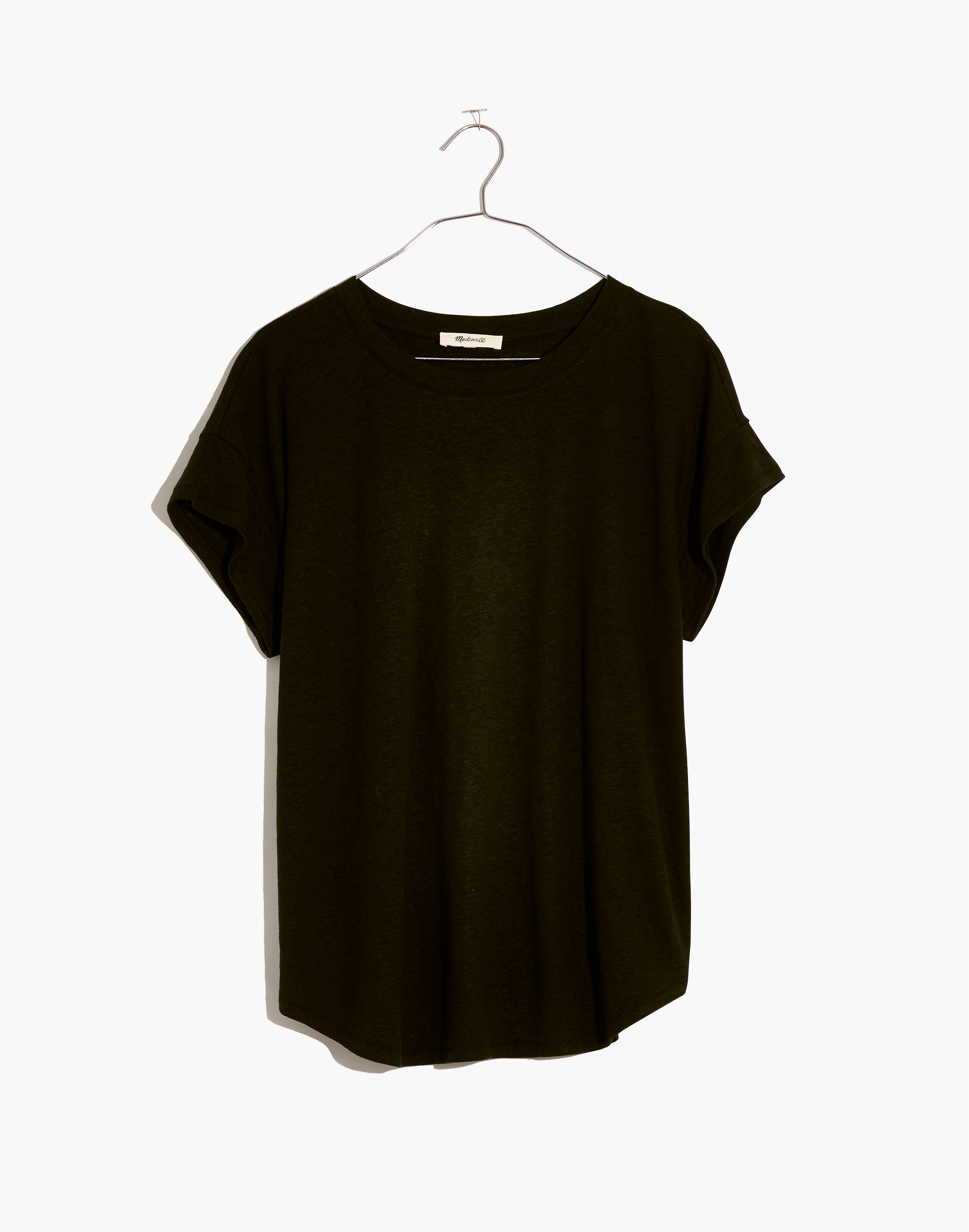 Linen-Blend Asbury Tee | Madewell