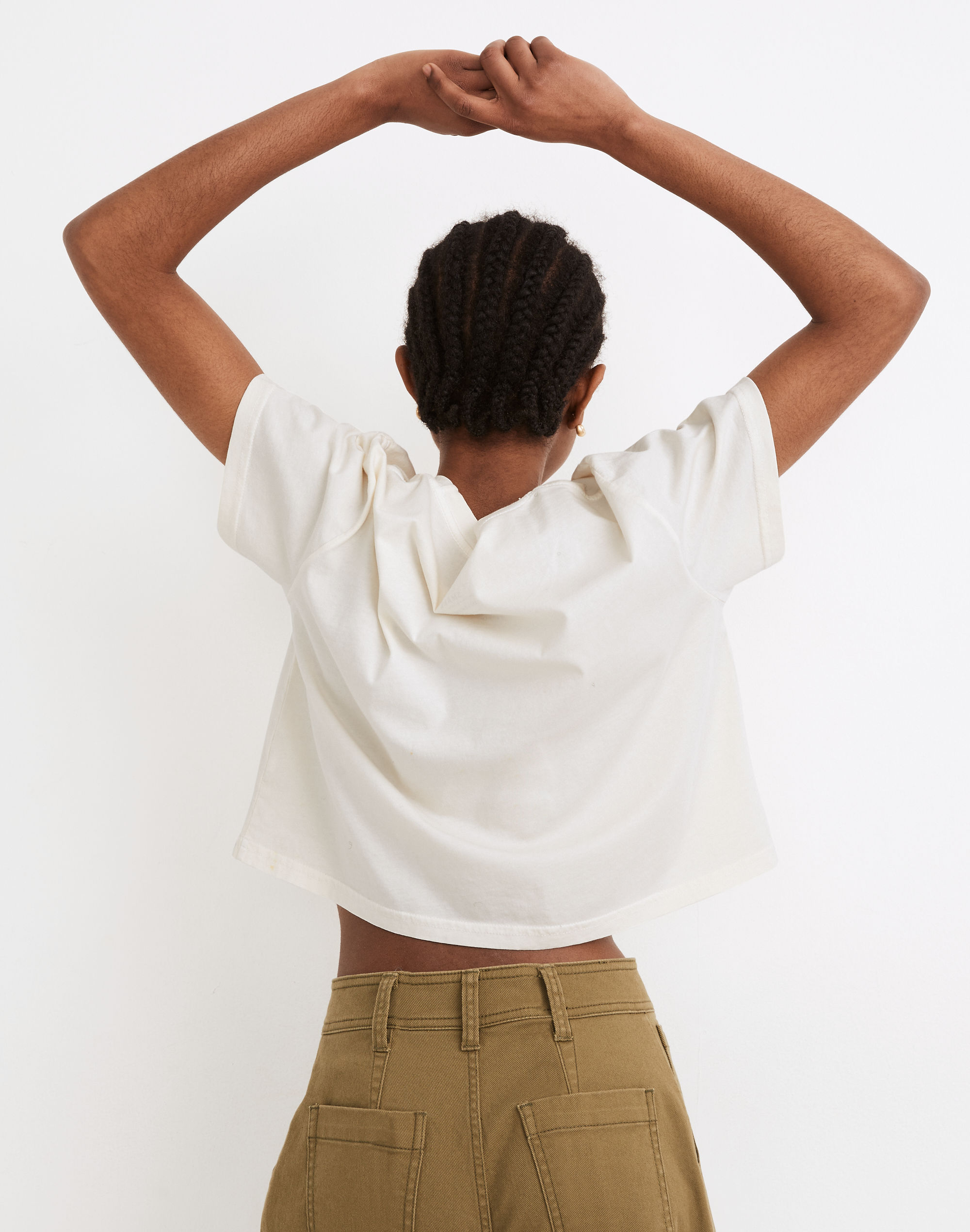 Madewell x Parks Project Joshua Tree National Park Crewneck Crop Tee |