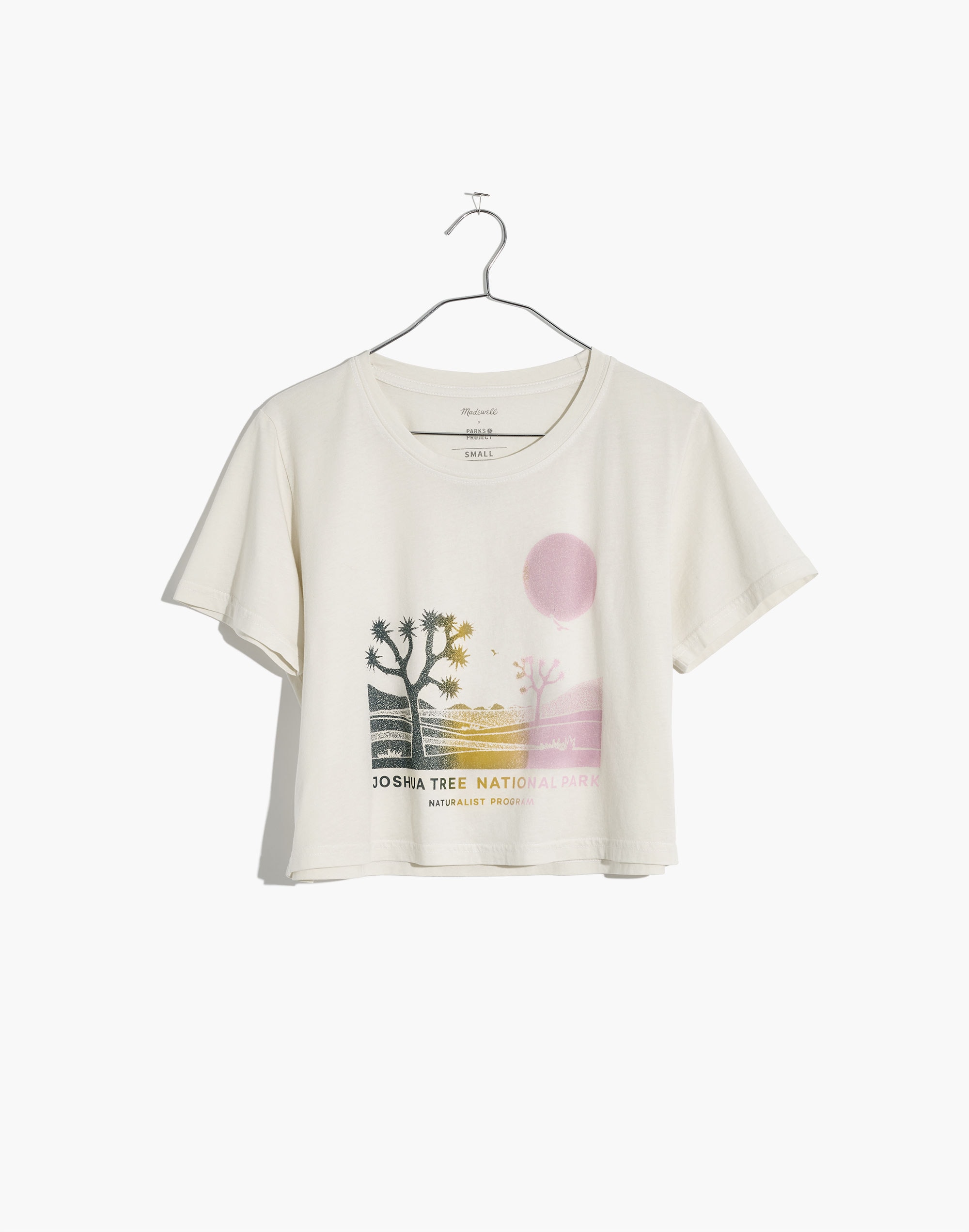 Madewell x Parks Project Joshua Tree National Park Crewneck Crop Tee |