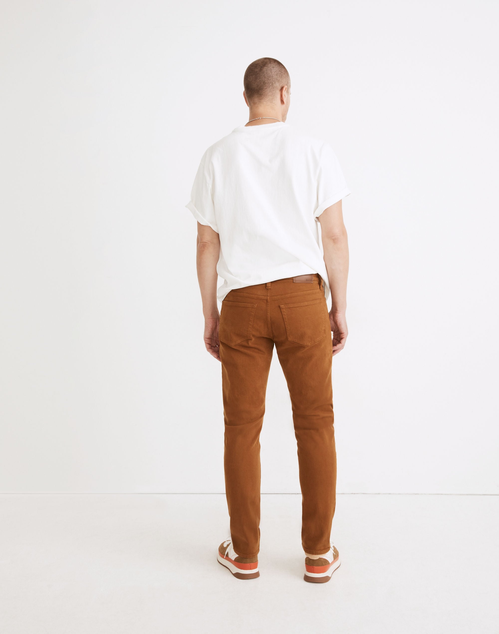 Garment-Dyed Slim Jeans | Madewell