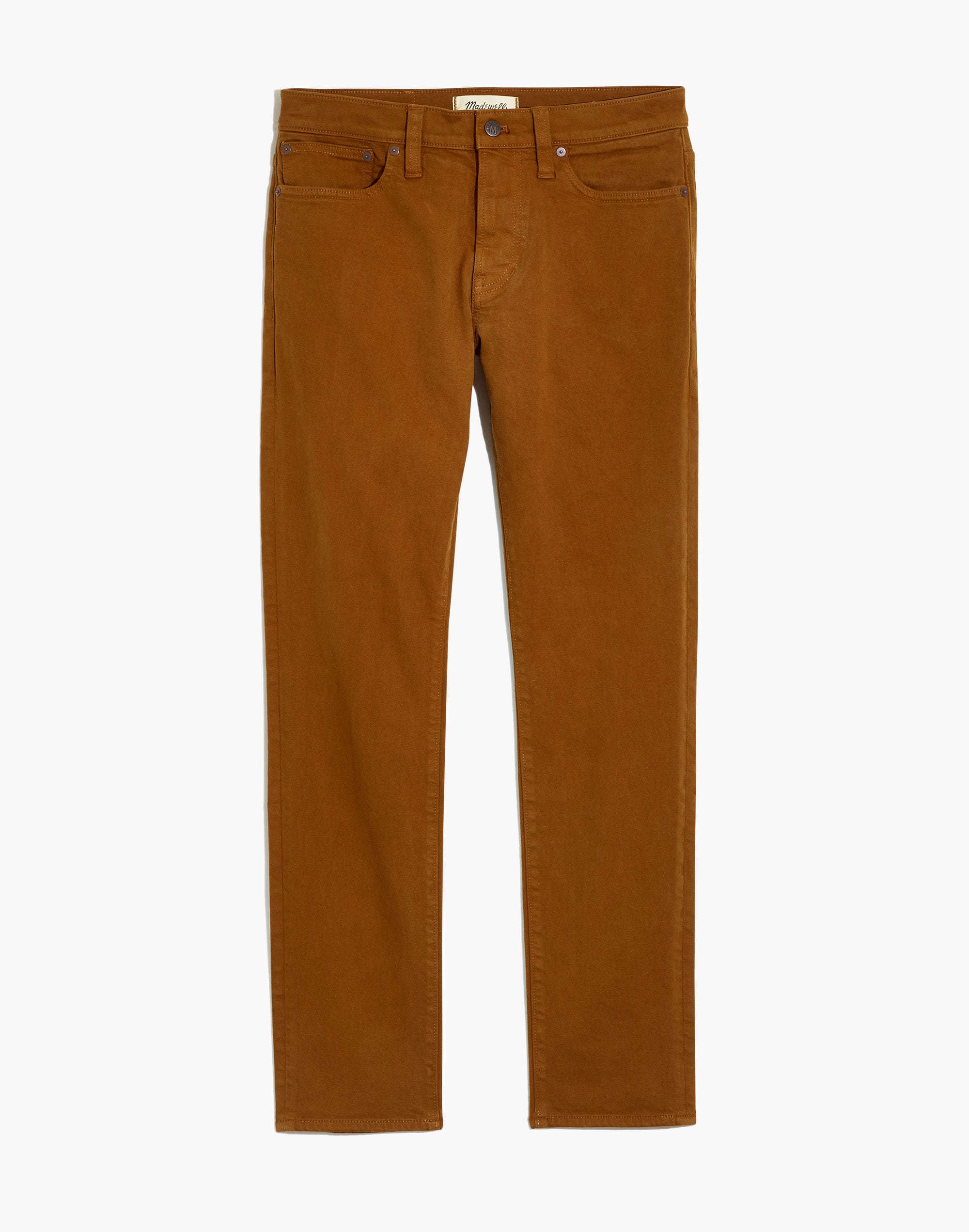 Garment-Dyed Slim Jeans | Madewell