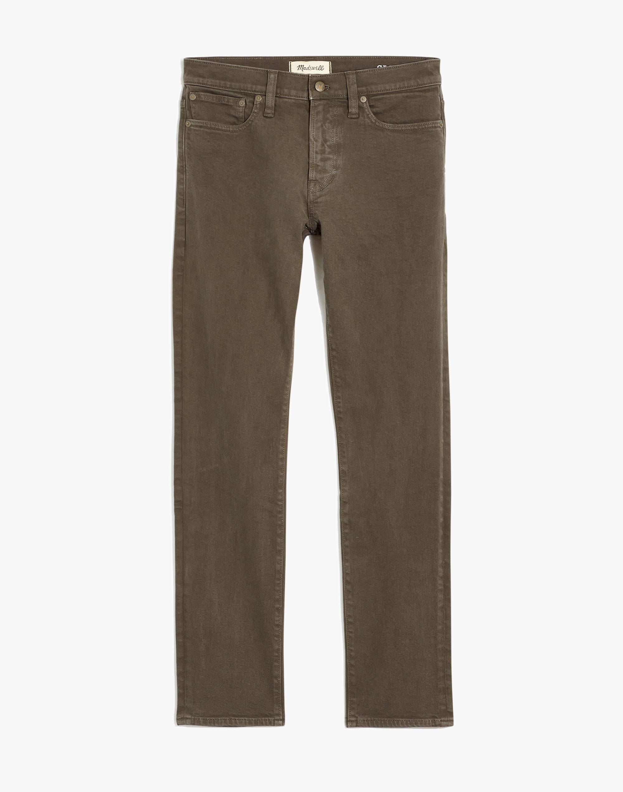 Garment-Dyed Slim Jeans | Madewell