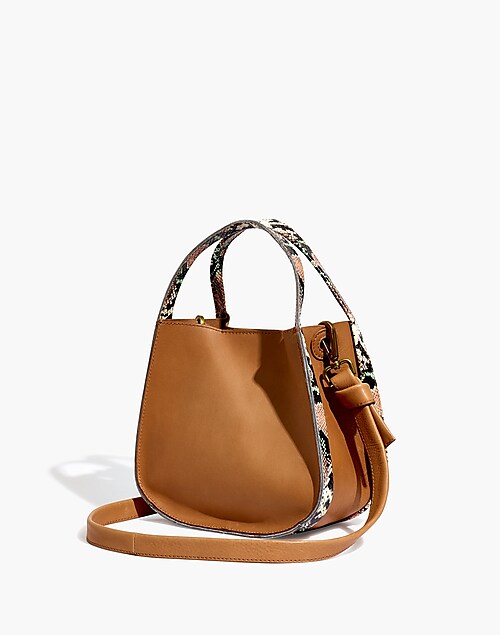 The Sydney Crossbody Bag: Snake Embossed Leather Edition