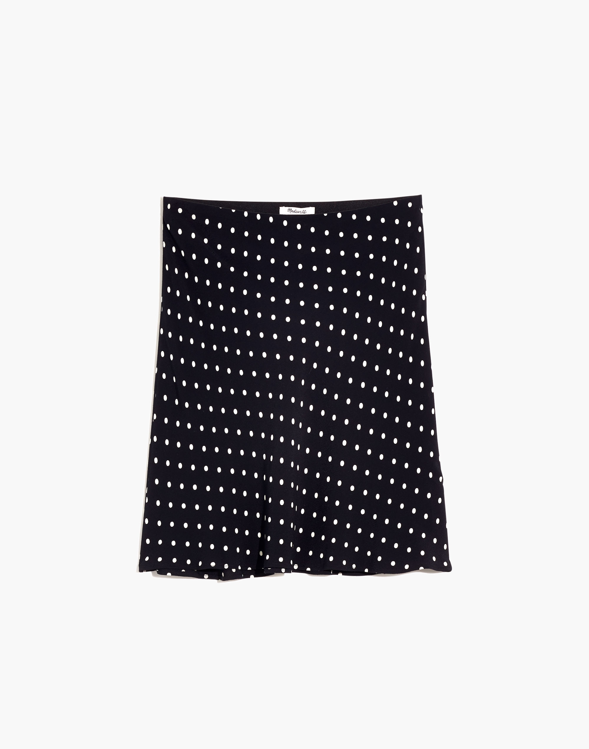 Mini Slip Skirt in Polka Dot | Madewell