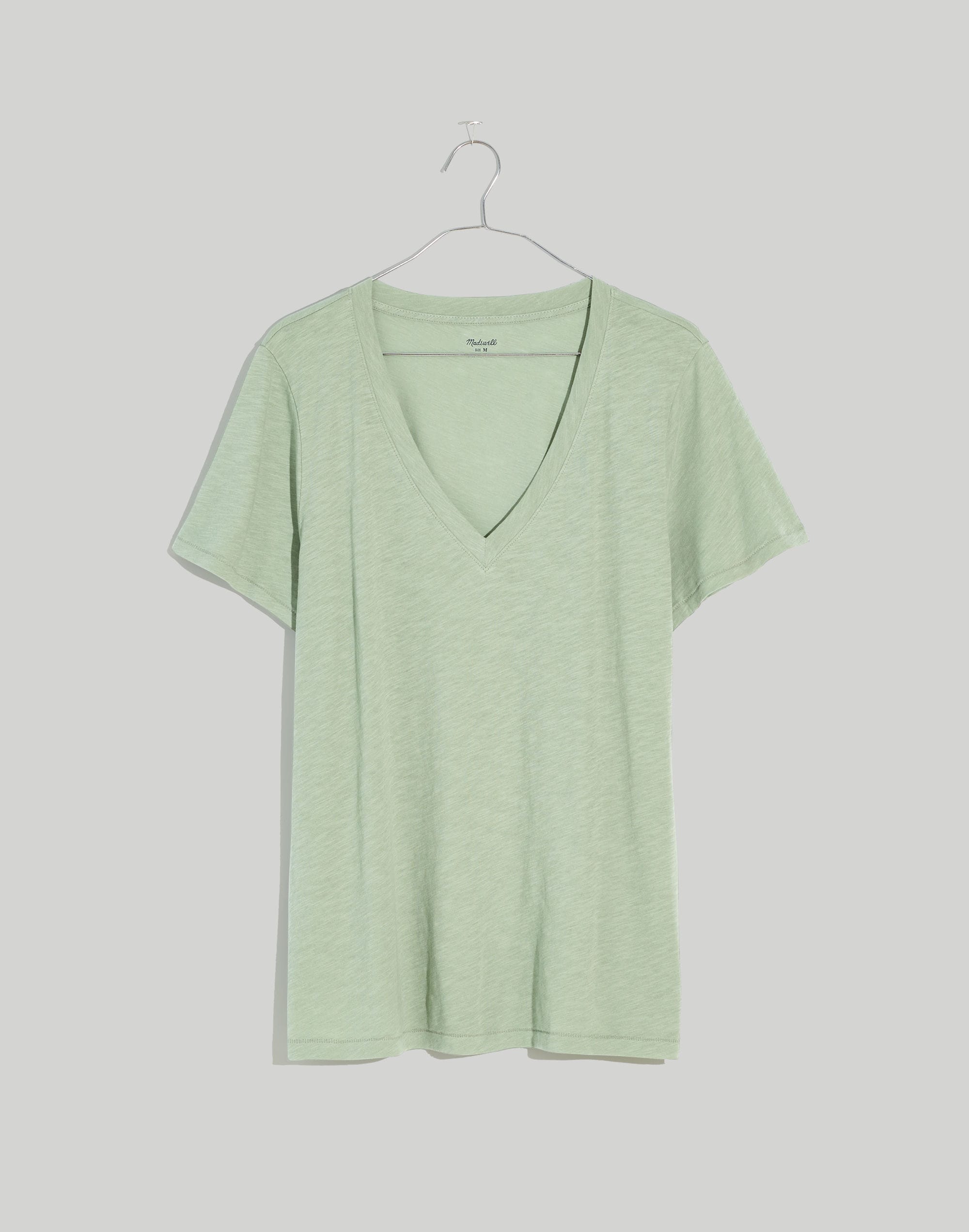 Plus Whisper Cotton V-Neck Tee | Madewell