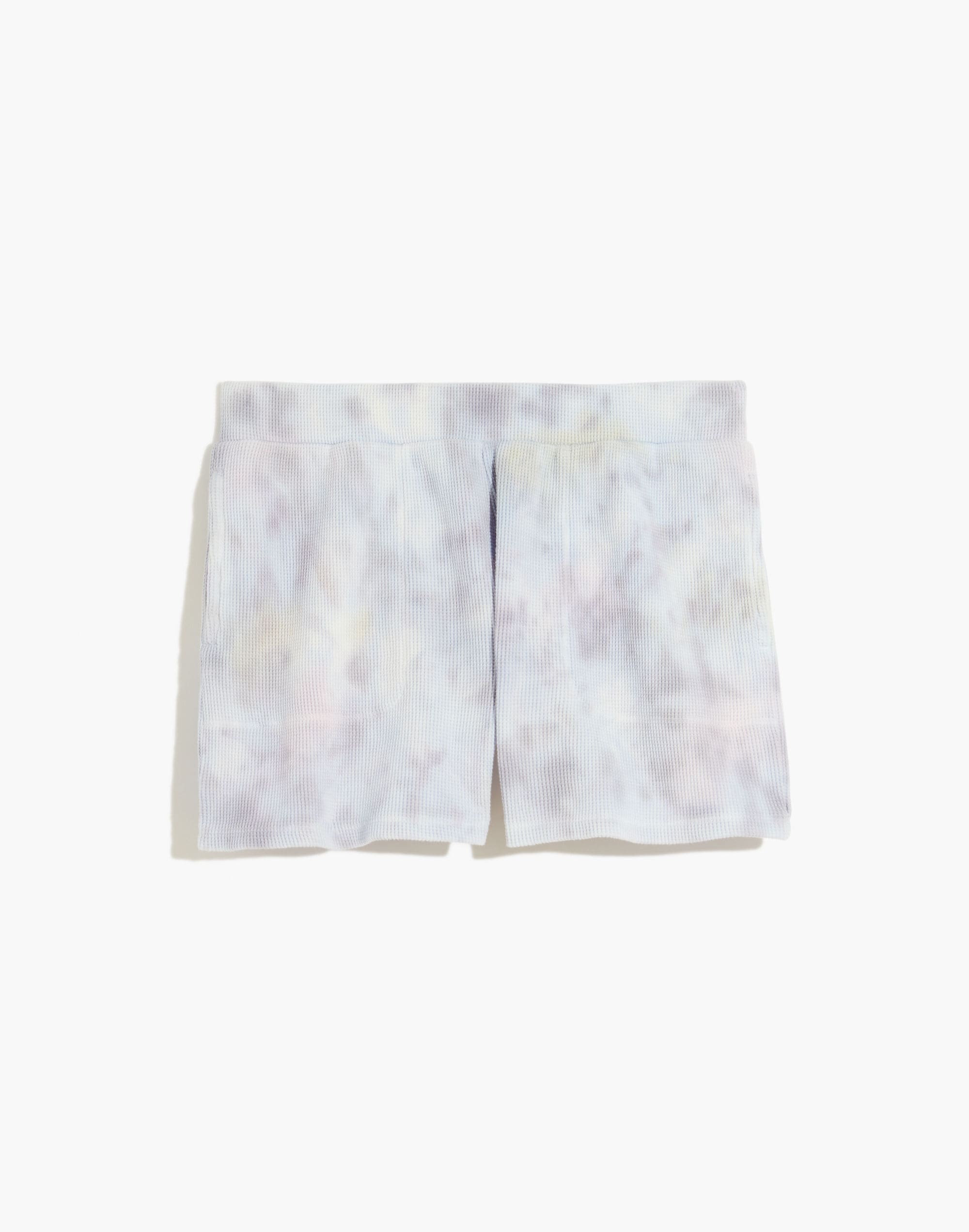 MWL Waffle Pull-On Sweatshorts Tie-Dye | Madewell