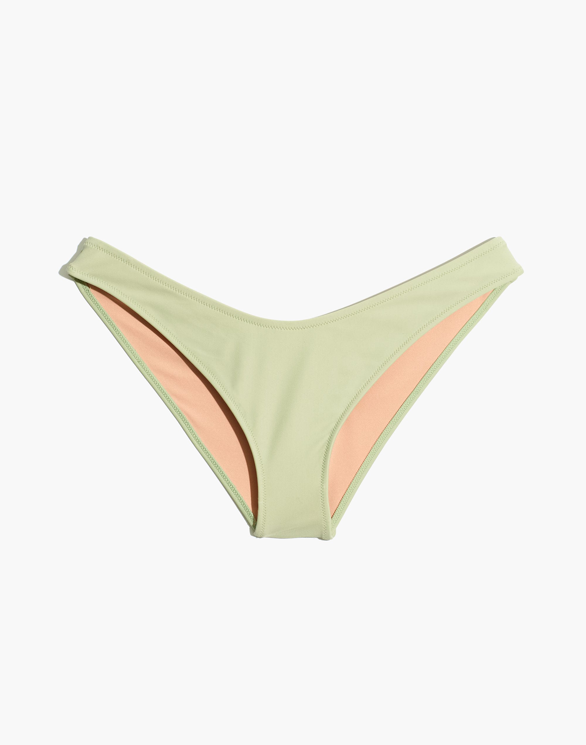 Madewell Second Wave Curved-Waist Bikini Bottom |