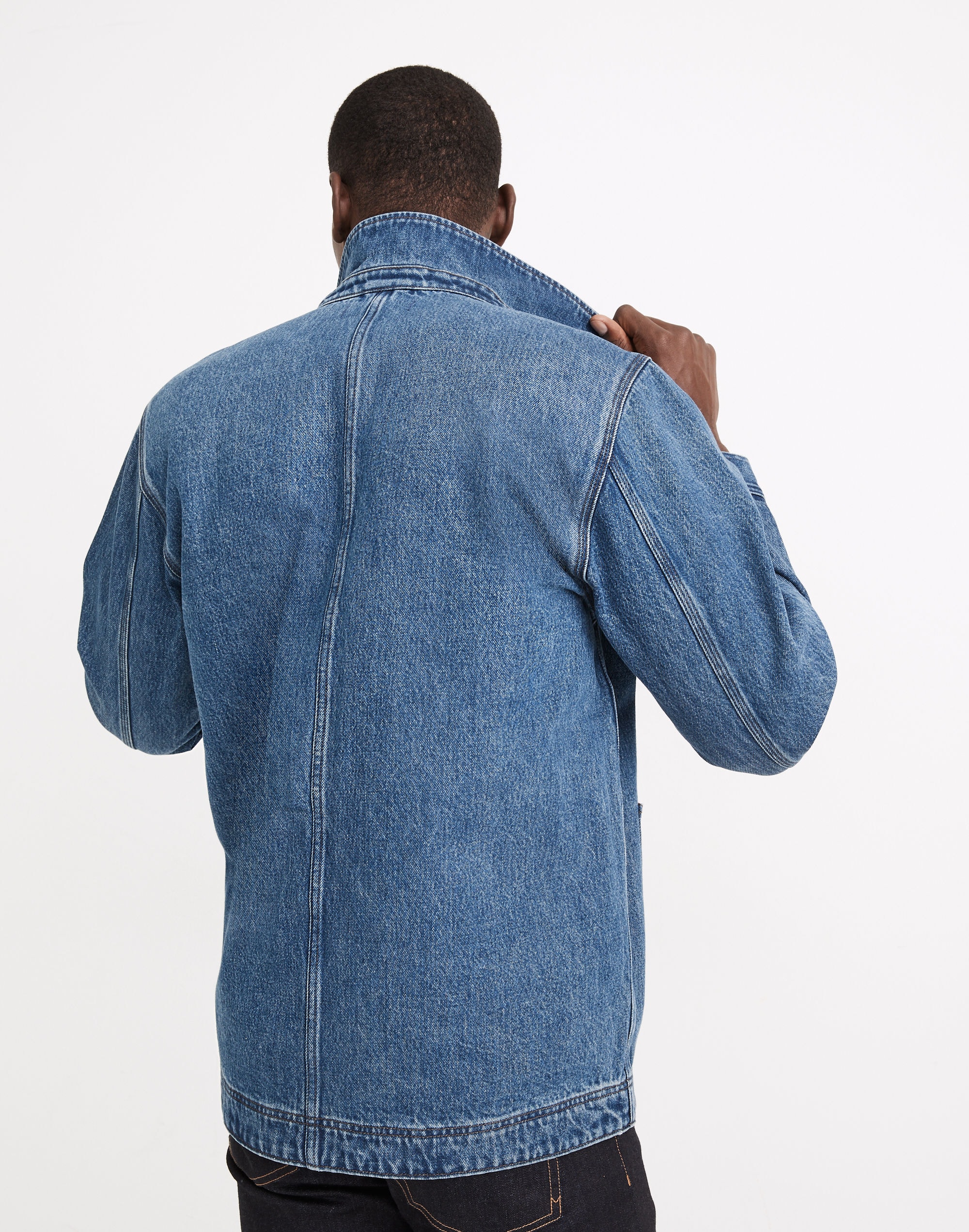 Denim Chore Jacket in Vancleese Wash