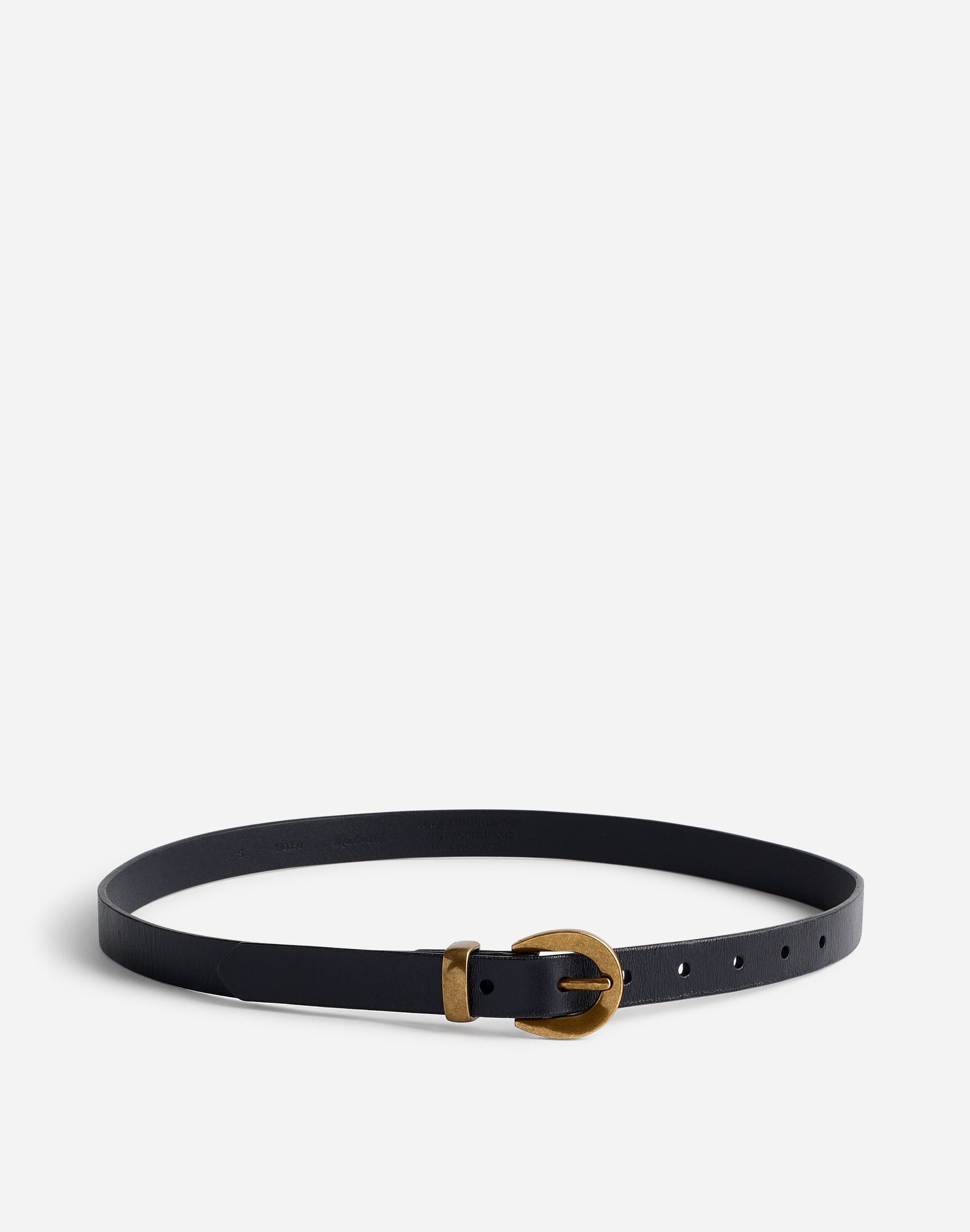 Madewell Covered Buckle Belt