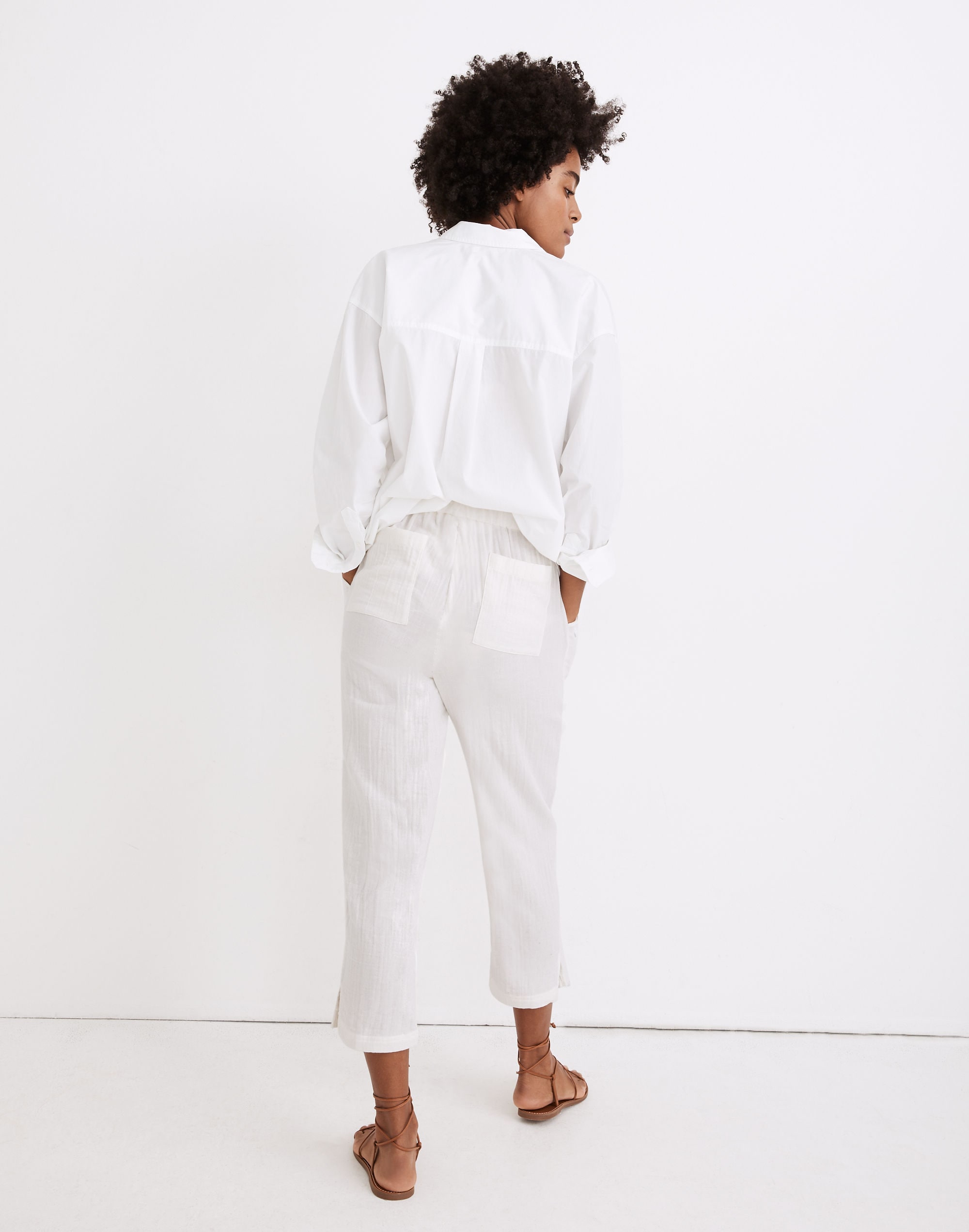 Lightestspun Beach Cover-Up Pants | Madewell