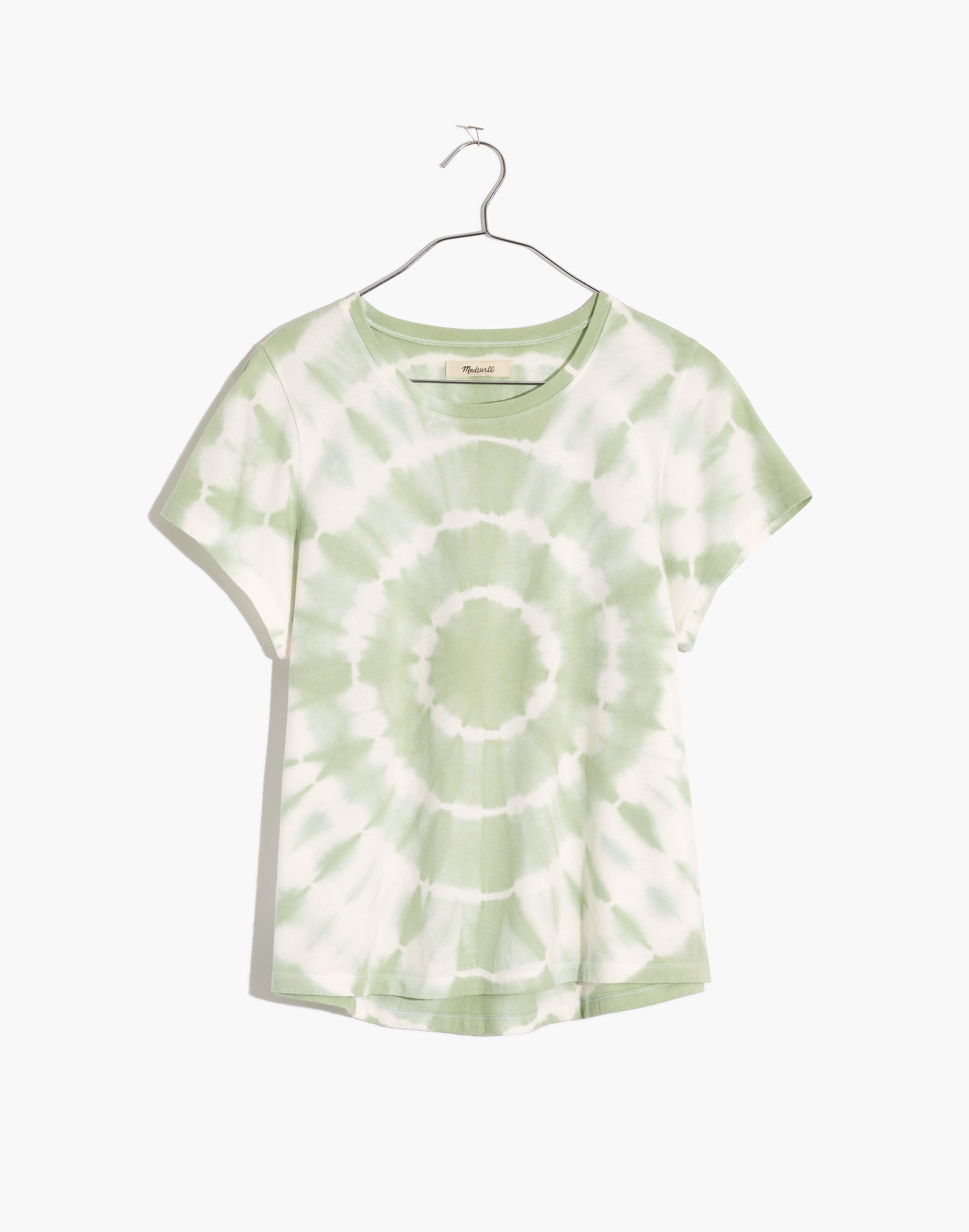 (Re)sourced Cotton Swing Crop Tee Tie-Dye | Madewell