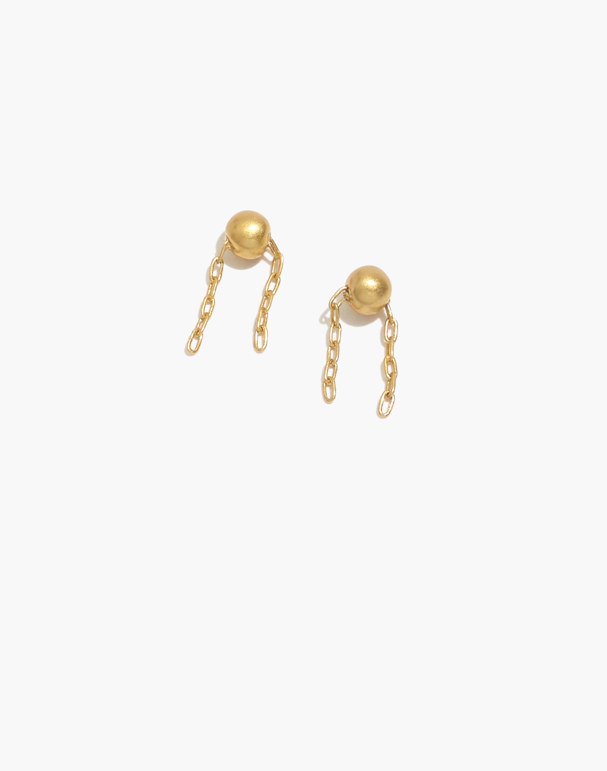 Chaindrop Stud Earrings