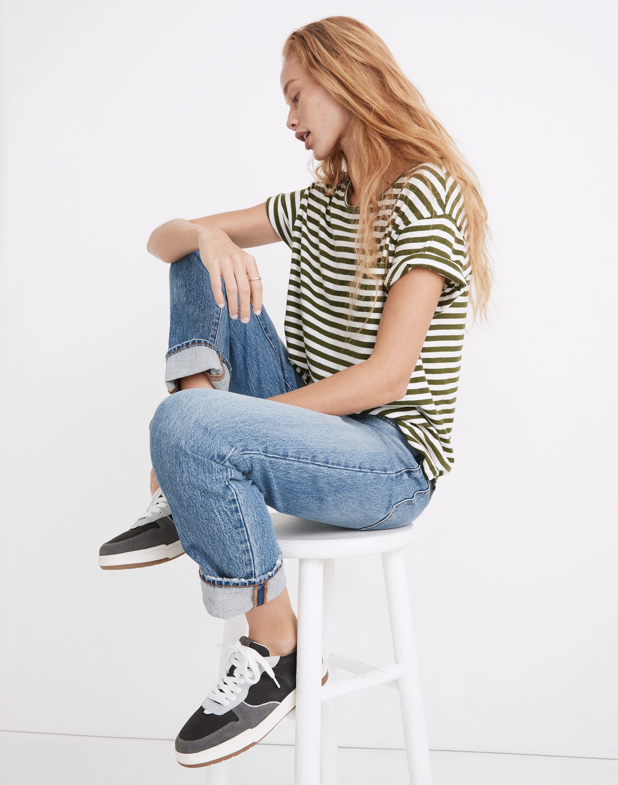 Tomboy Straight Jeans Wright Wash | Madewell