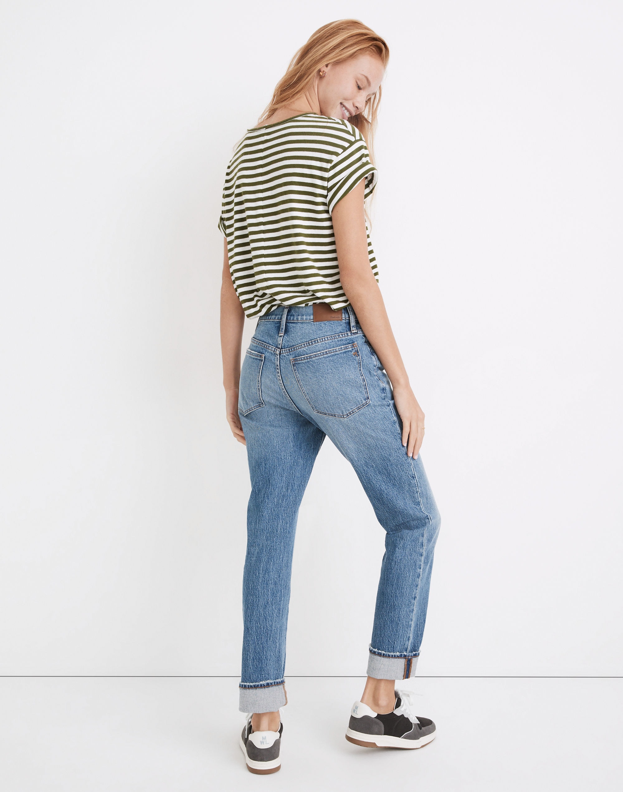 Tomboy Straight Jeans Wright Wash | Madewell