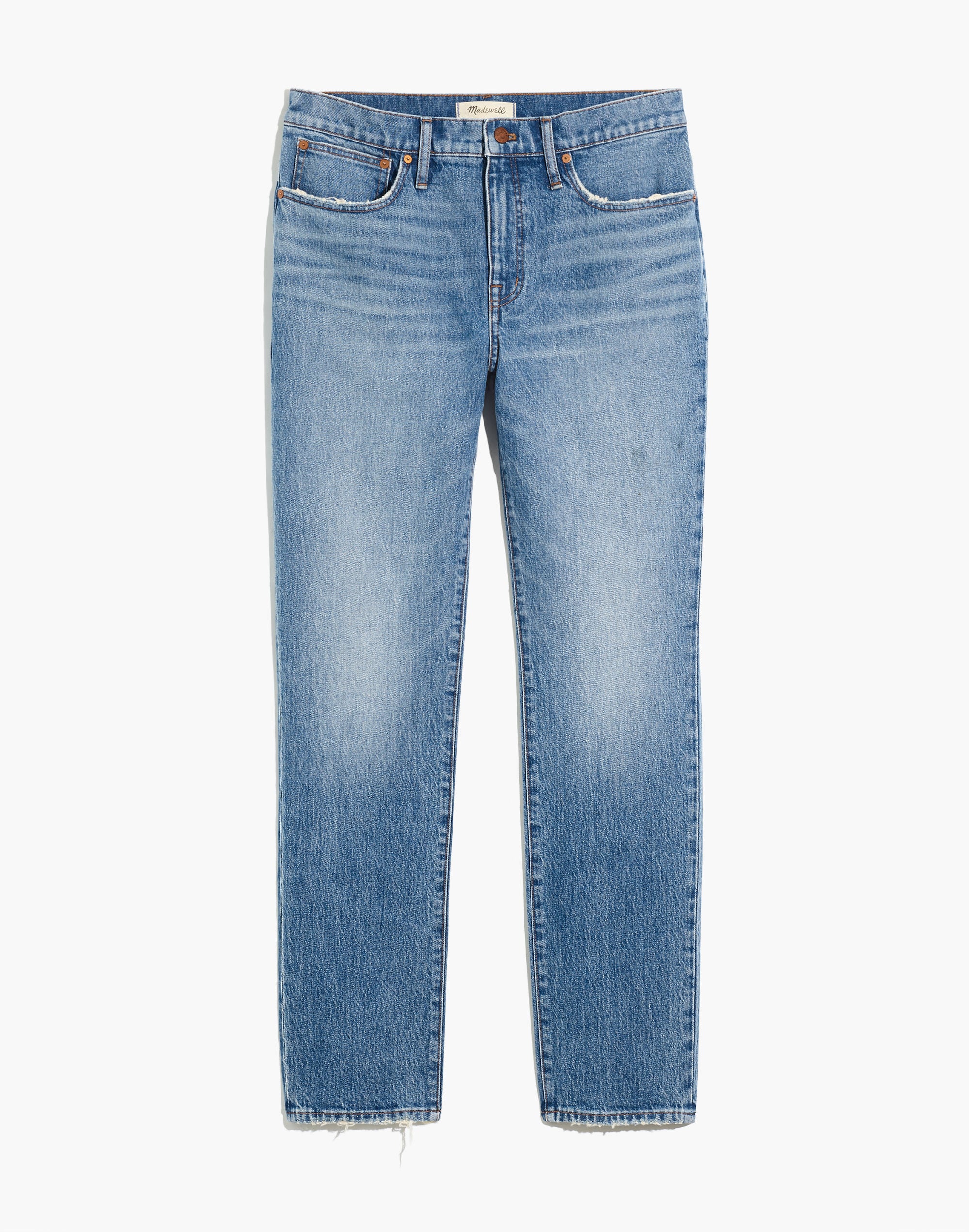 Tomboy Straight Jeans Wright Wash | Madewell