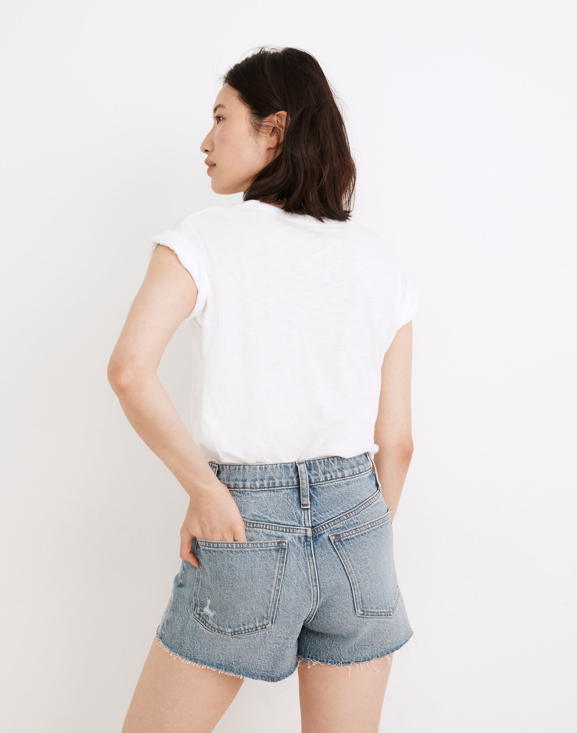 The Perfect Jean Short Snyder Wash: TENCEL™ Denim Edition | Madewell